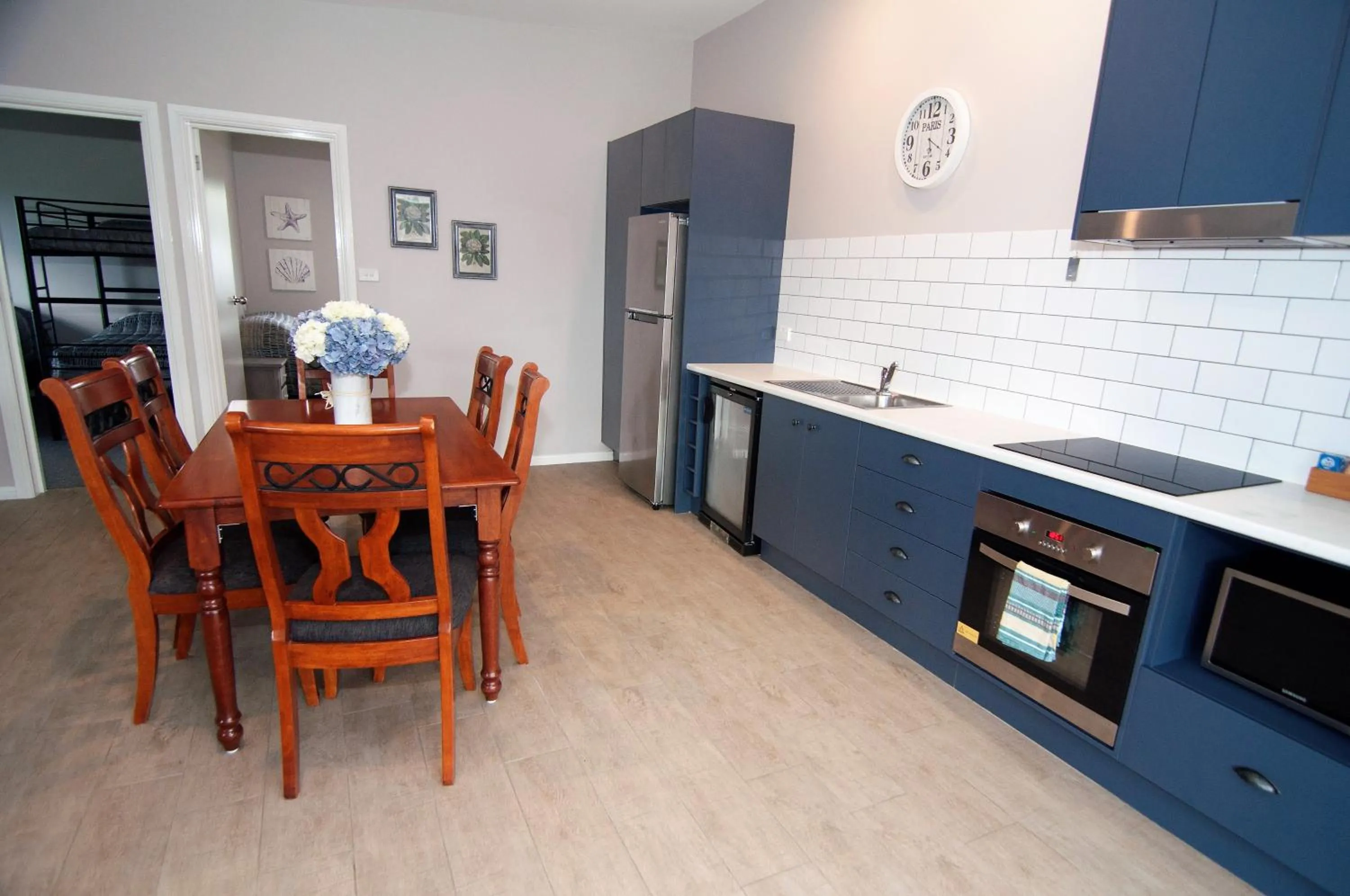 Kitchen or kitchenette in Laguna lodge Group Accommodation