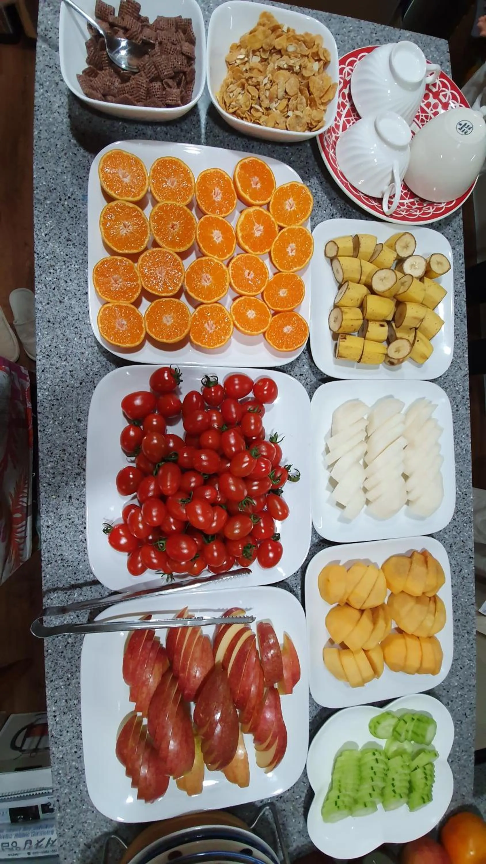 Breakfast in Dorandoran Guesthouse