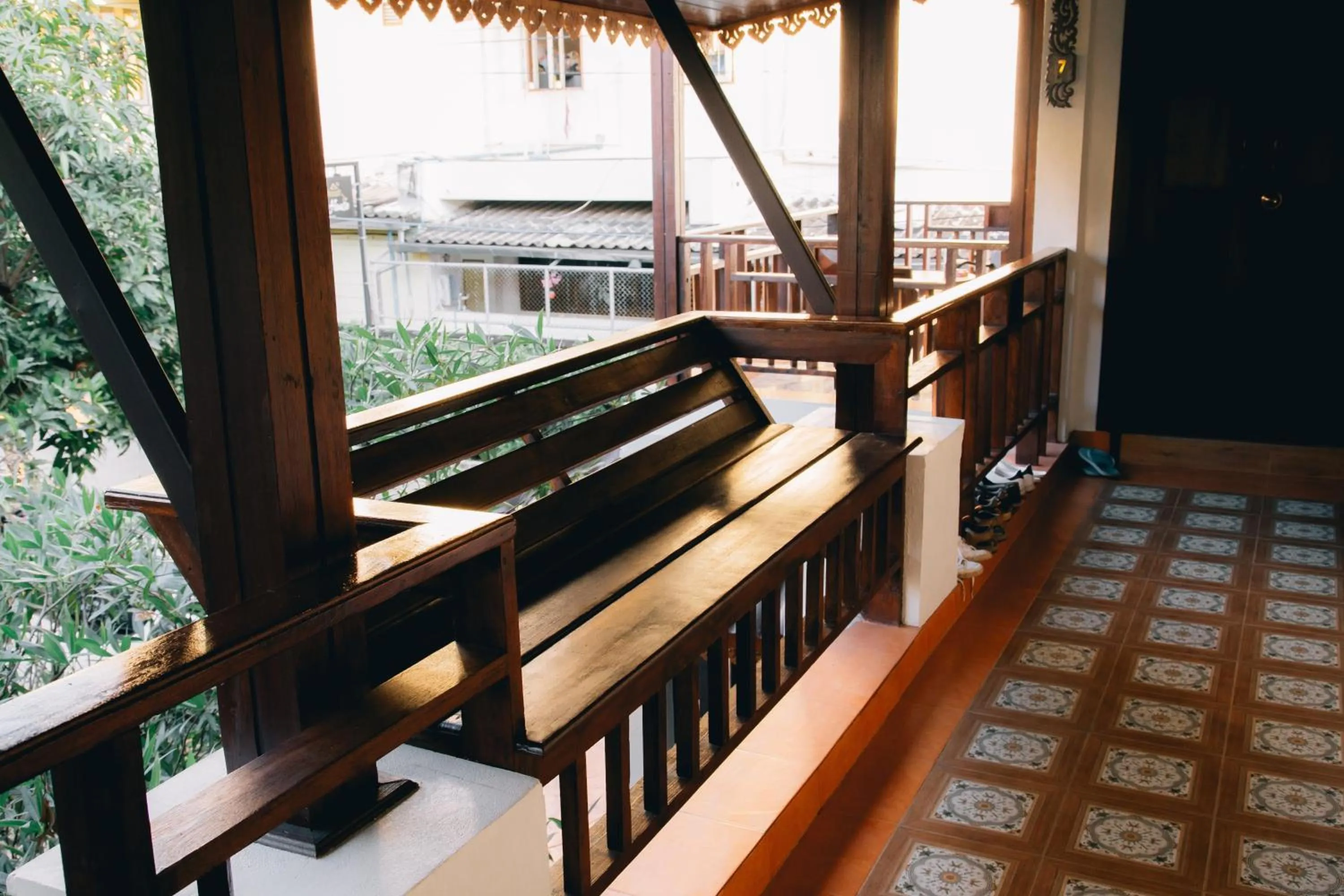 Balcony/Terrace in i Lanna House