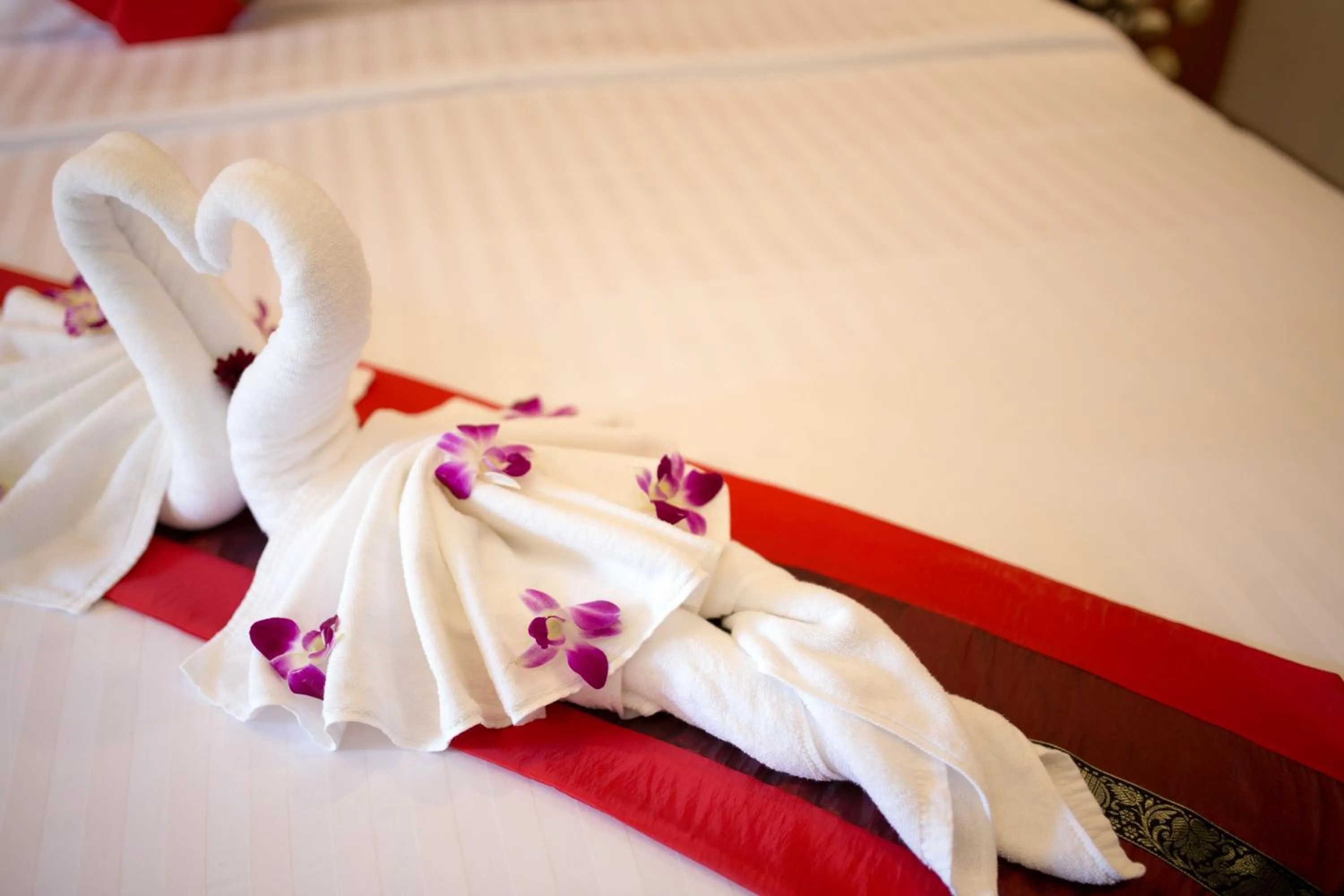 Decorative detail, Bed in i Lanna House