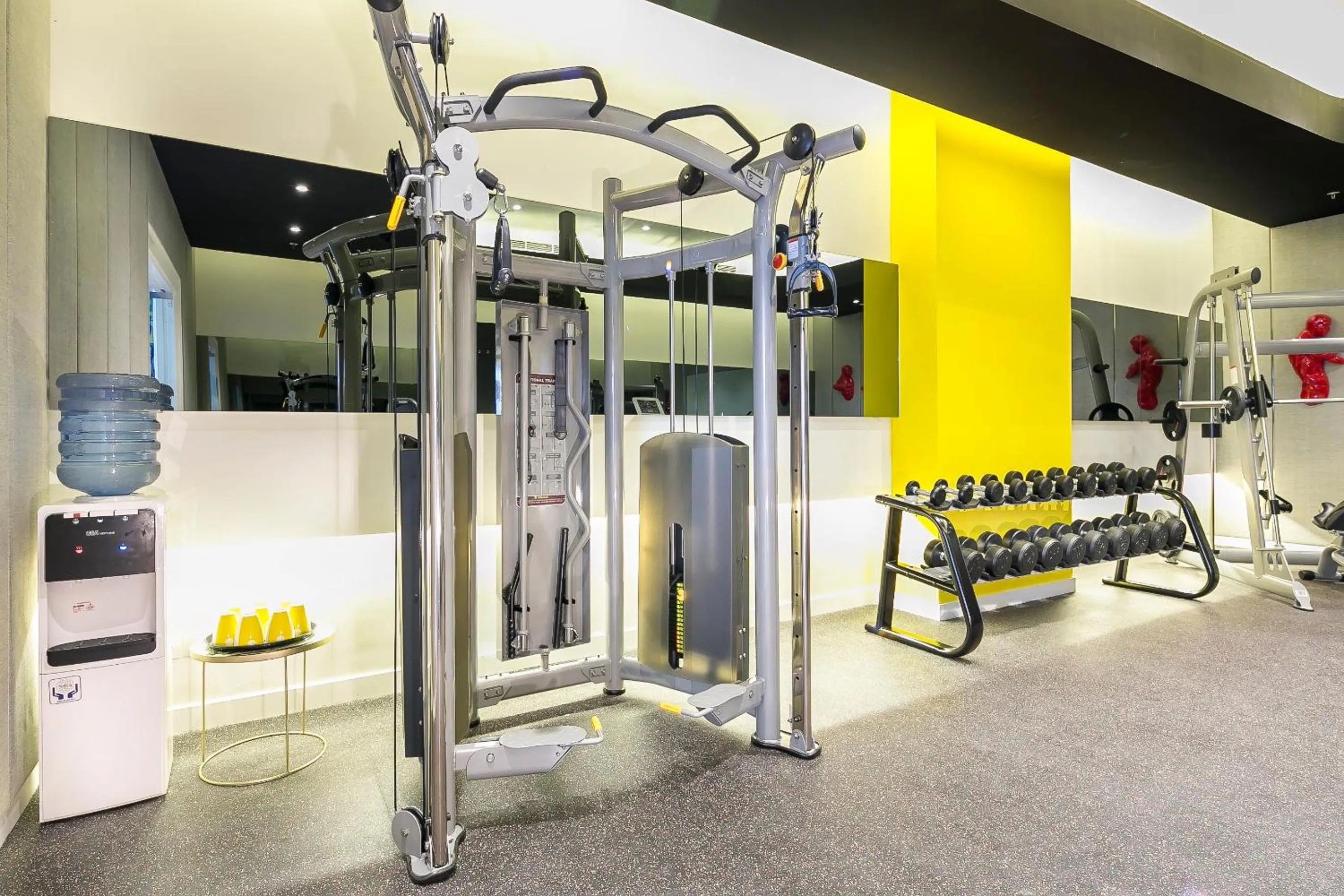 Fitness centre/facilities in YELLO Hotel Harmoni