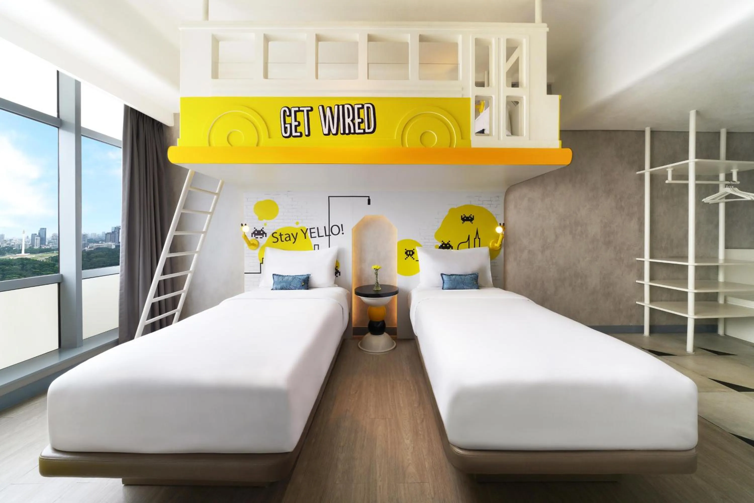 Bedroom, Bed in YELLO Hotel Harmoni