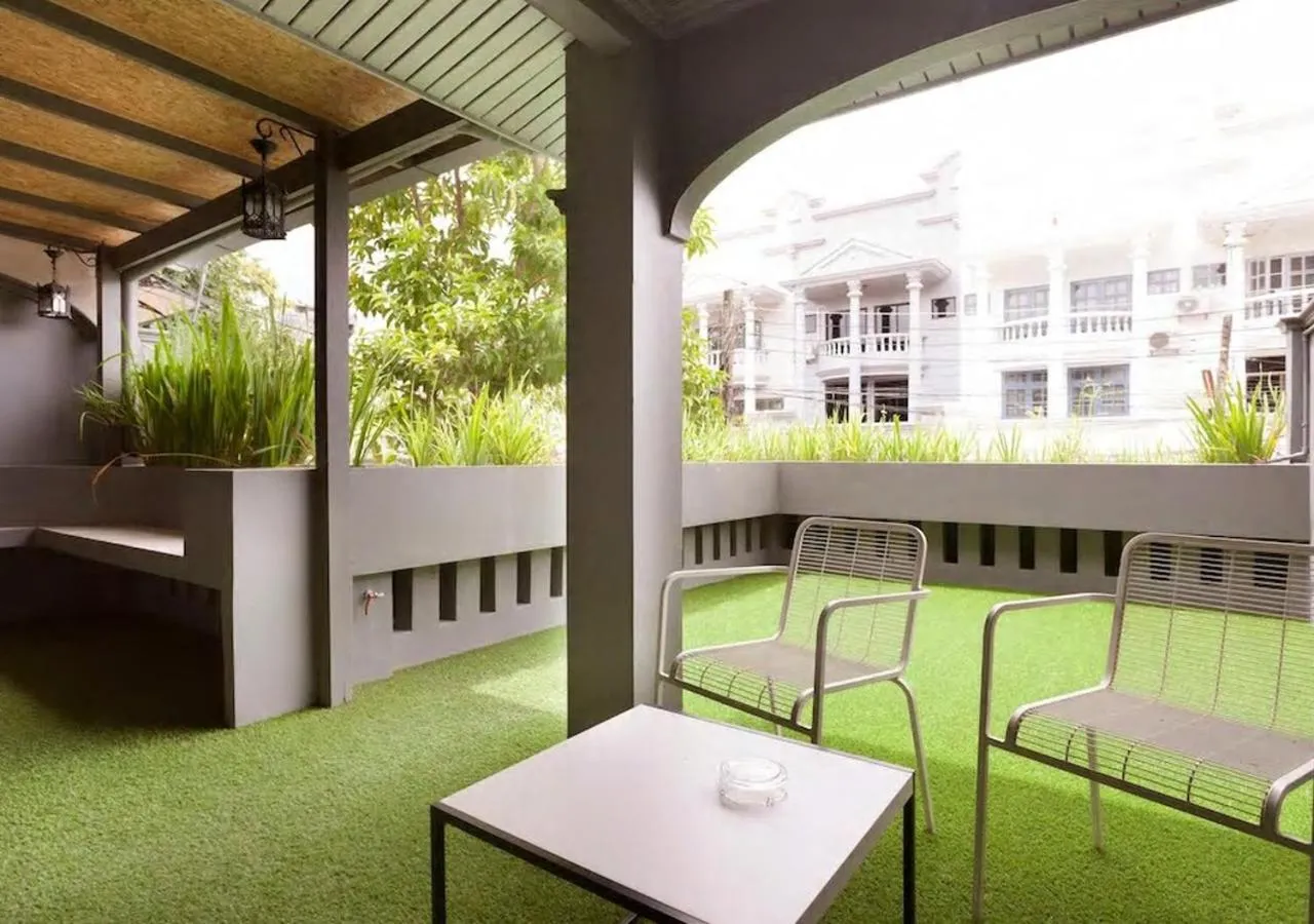 Balcony/Terrace in Sirinan Villa Nimman ChiangMai