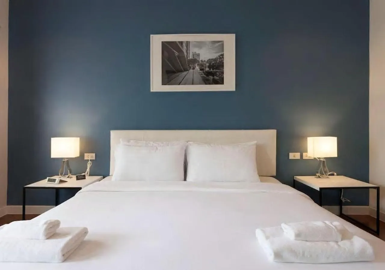 Bed in Sirinan Villa Nimman ChiangMai