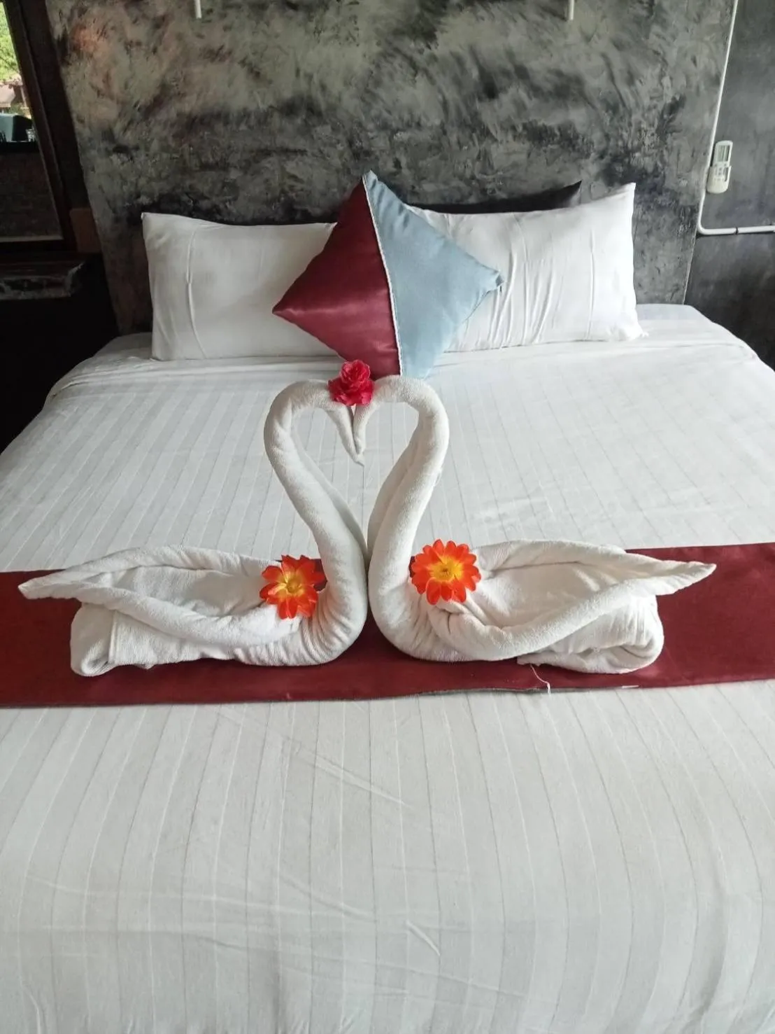 Bed in Keeree Loft Resort คีรีลอฟท์รีสอร์ท