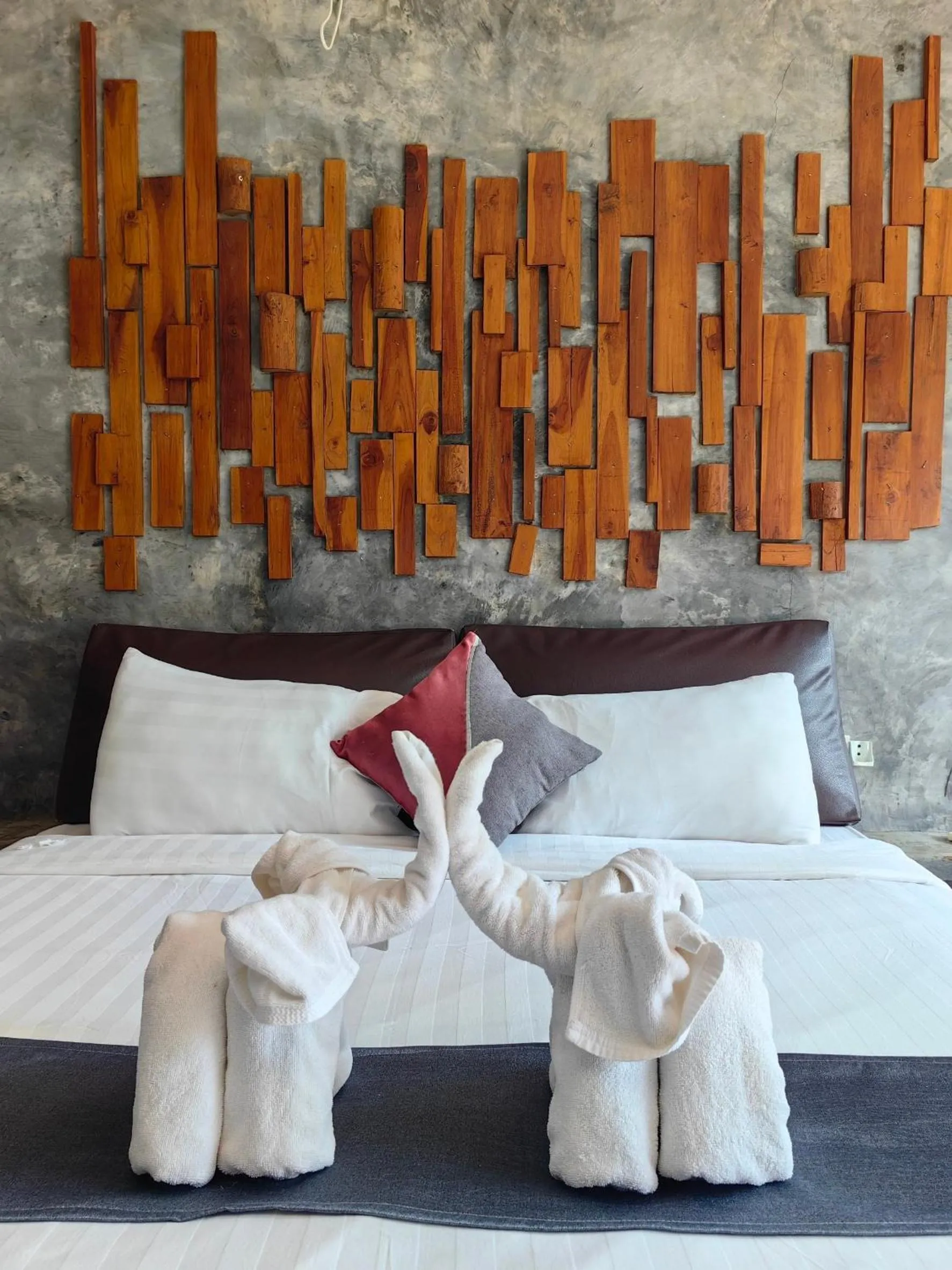 Bed in Keeree Loft Resort คีรีลอฟท์รีสอร์ท