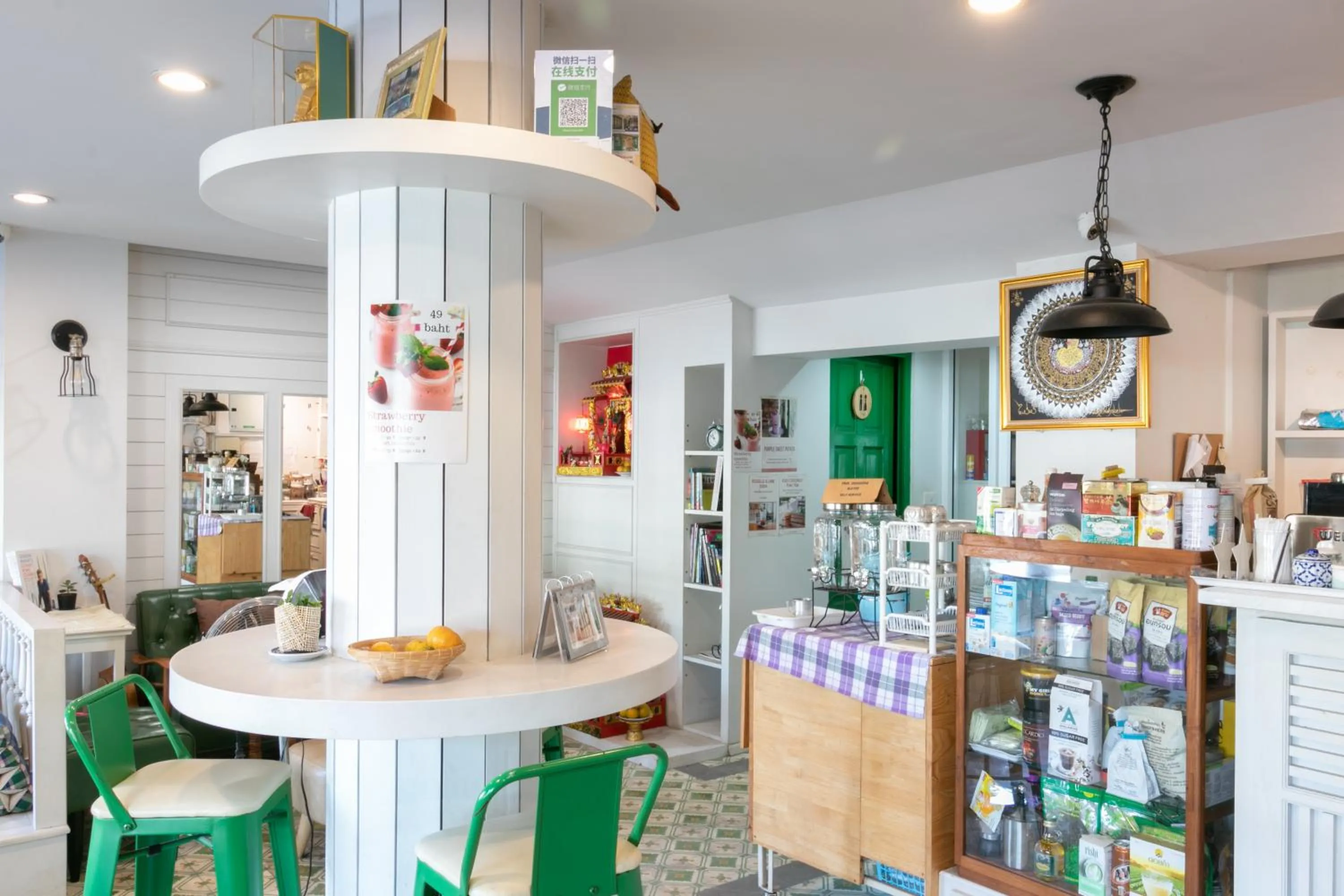 Lobby or reception in Ratana Boutique Hostel