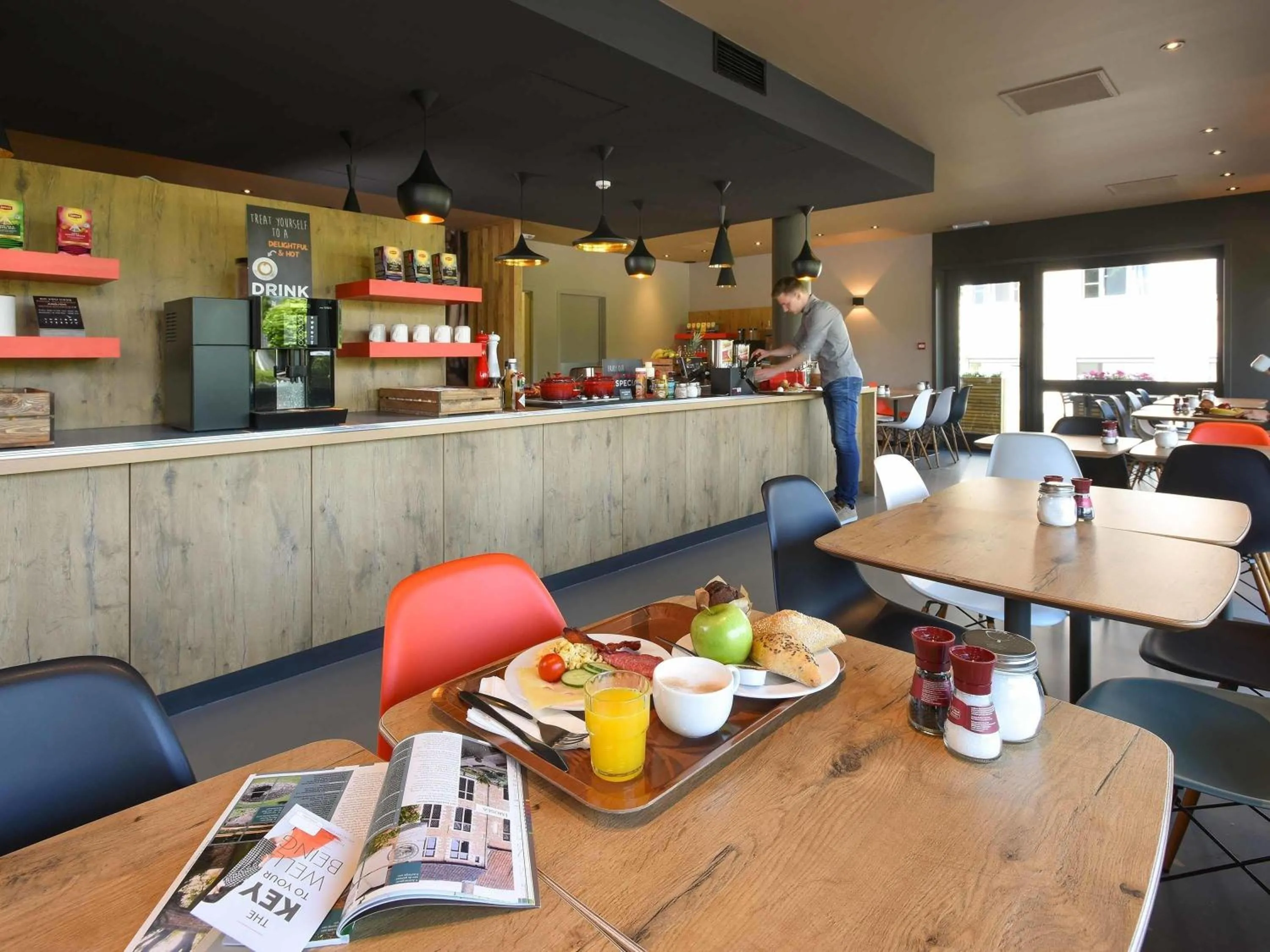 Breakfast in Ibis Brussels Erasmus