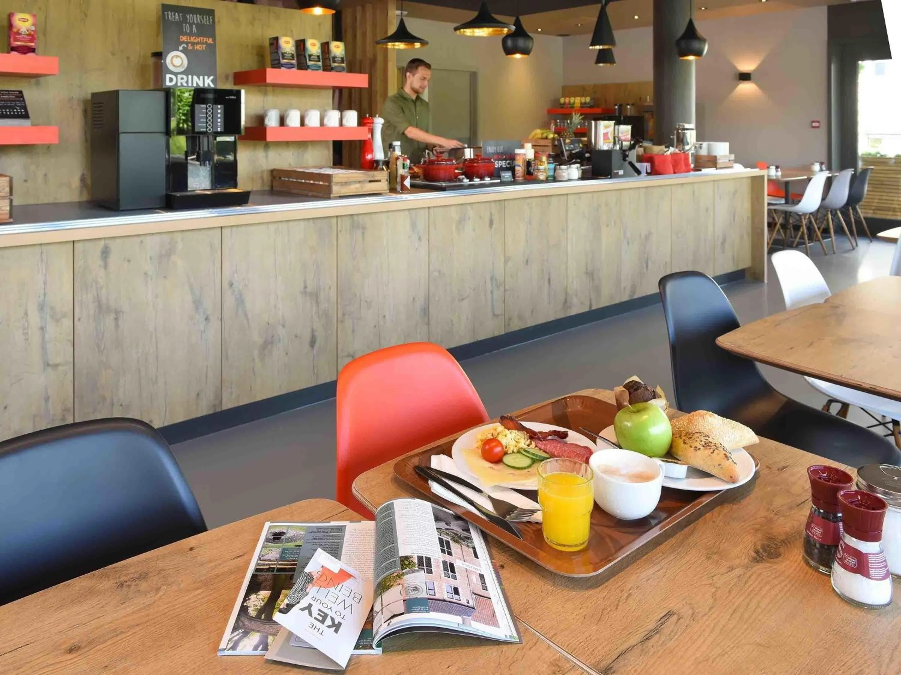 Breakfast in Ibis Brussels Erasmus