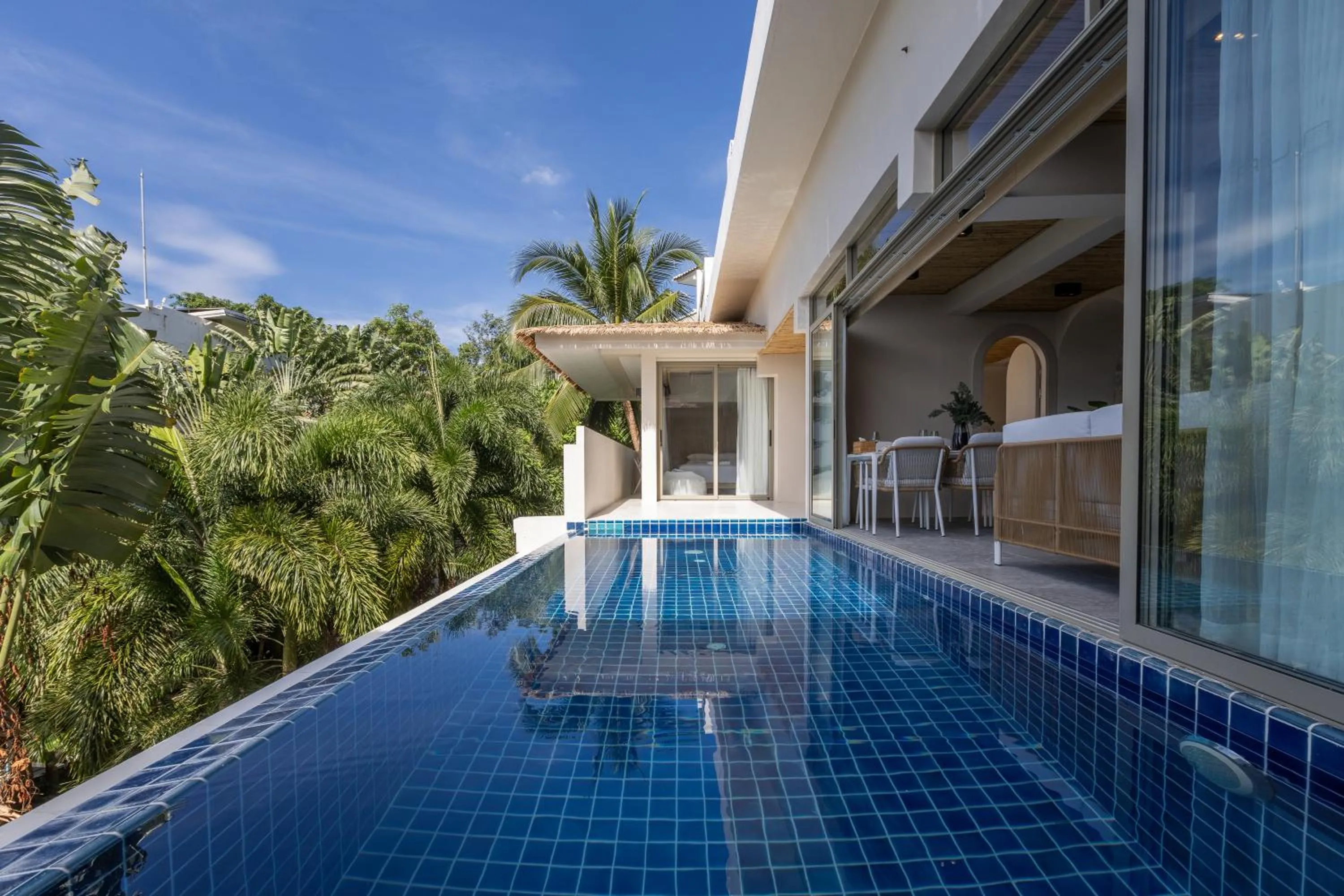 Patio in Amala Grand Bleu Resort Hilltops - SHA