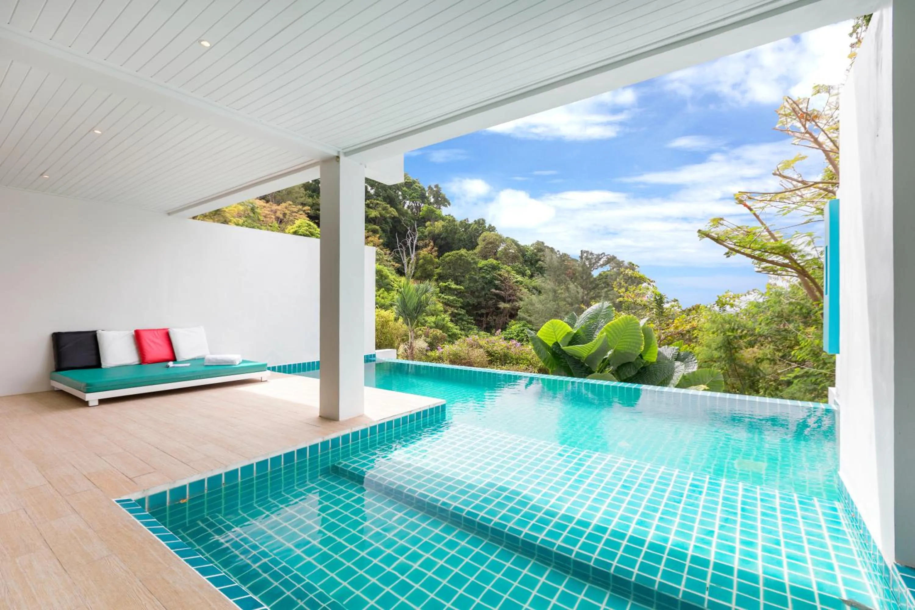 Swimming pool in Amala Grand Bleu Resort Hilltops - SHA