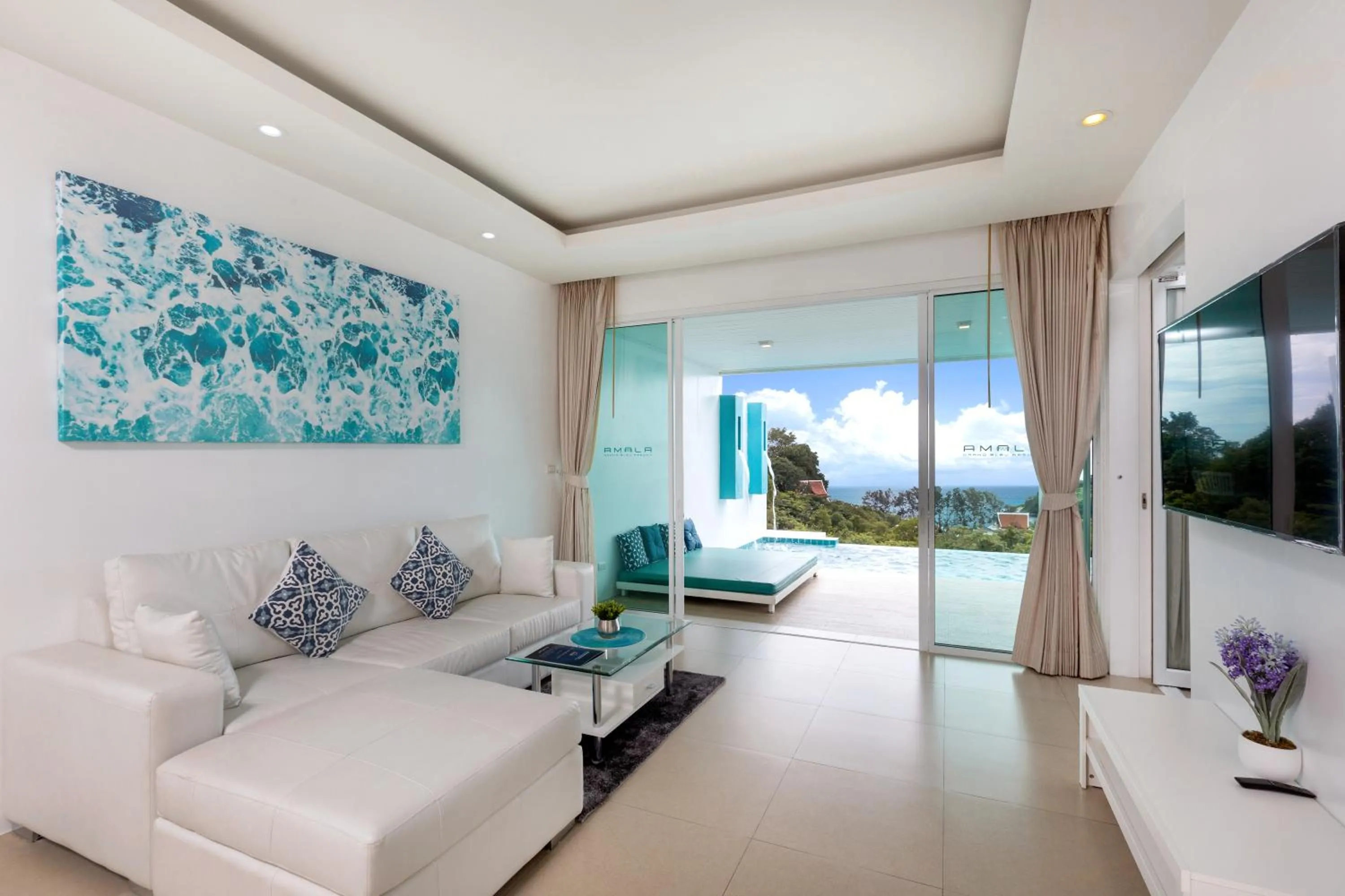 Pool view in Amala Grand Bleu Resort Hilltops - SHA