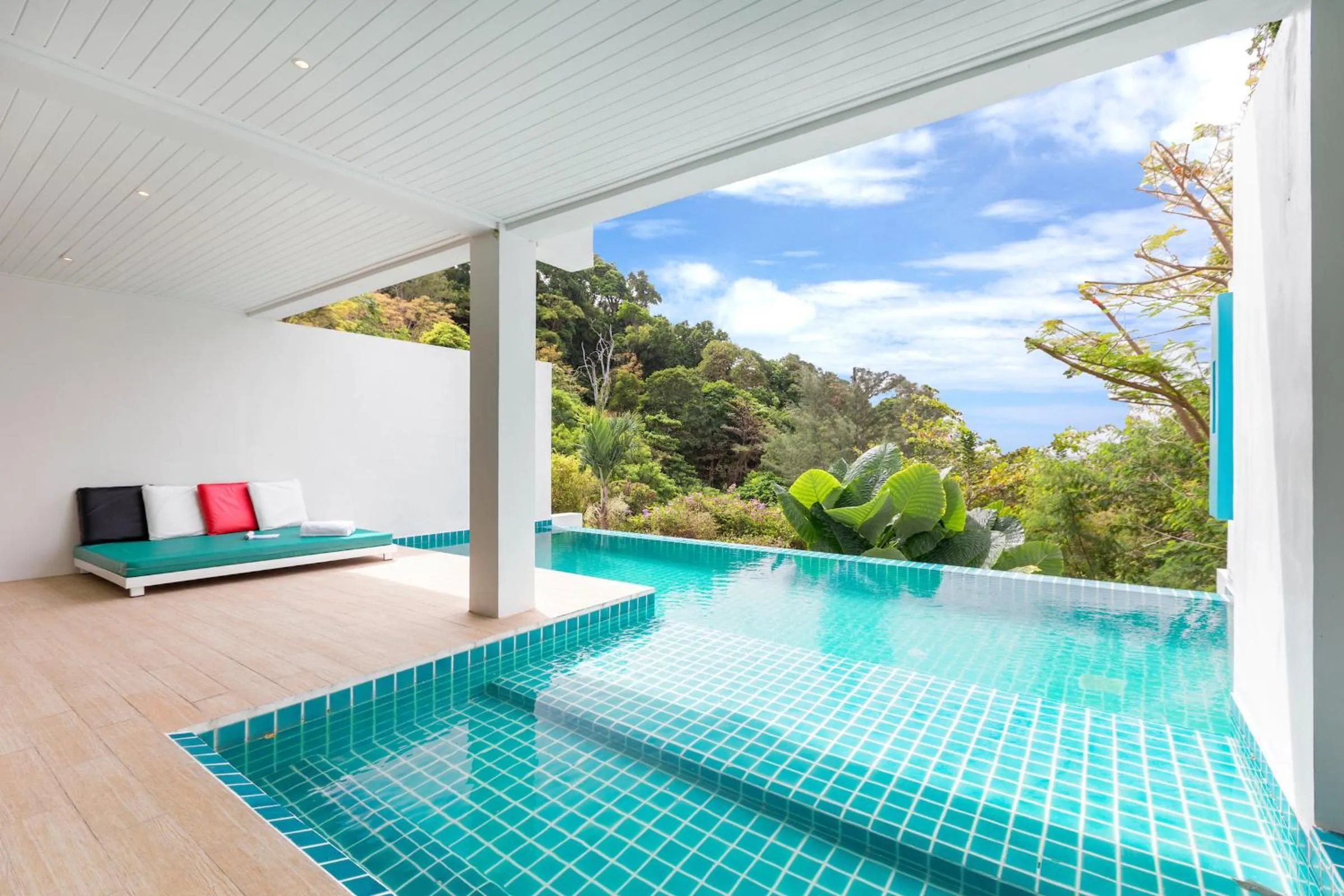 Swimming pool in Amala Grand Bleu Resort Hilltops - SHA