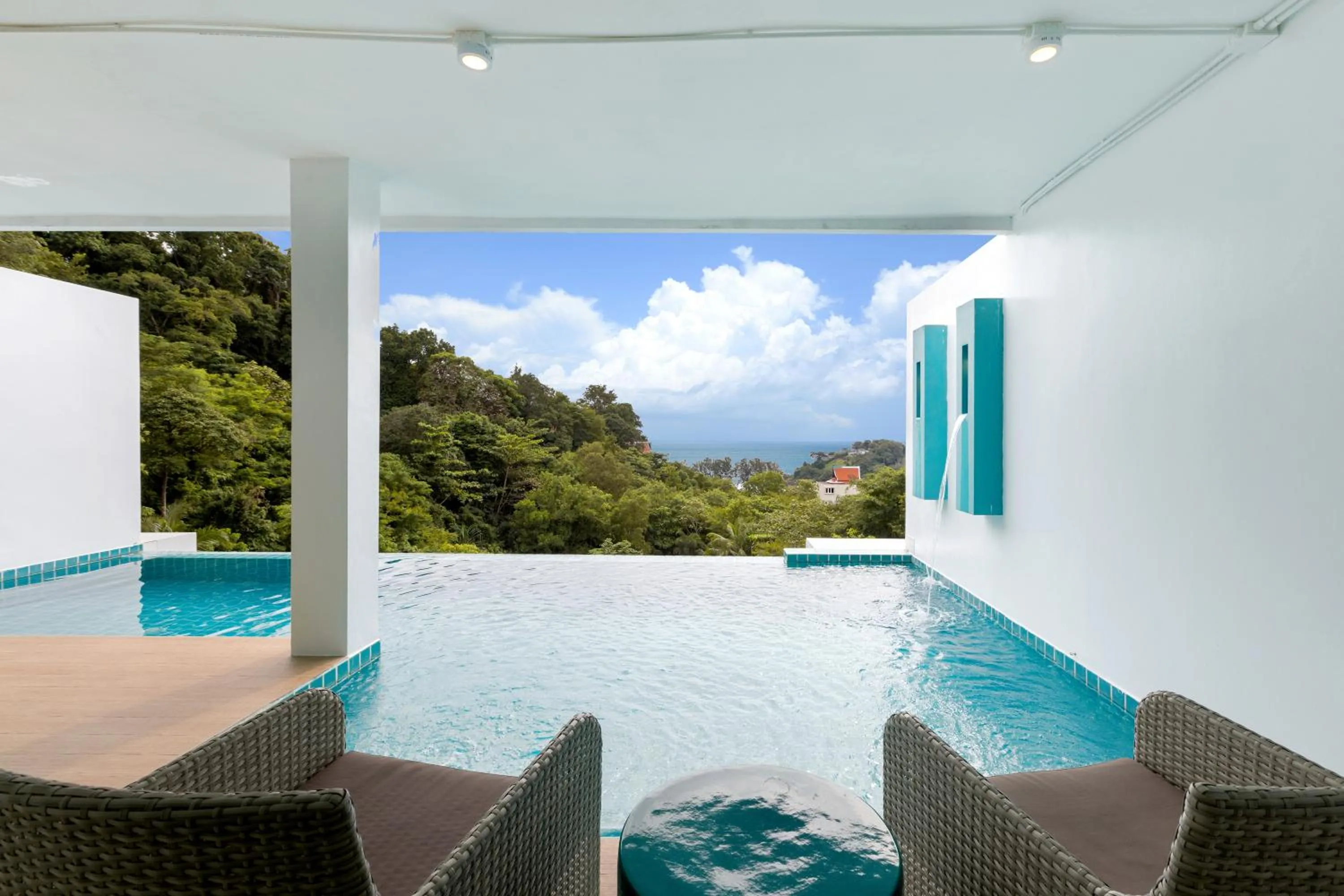 Patio in Amala Grand Bleu Resort Hilltops - SHA