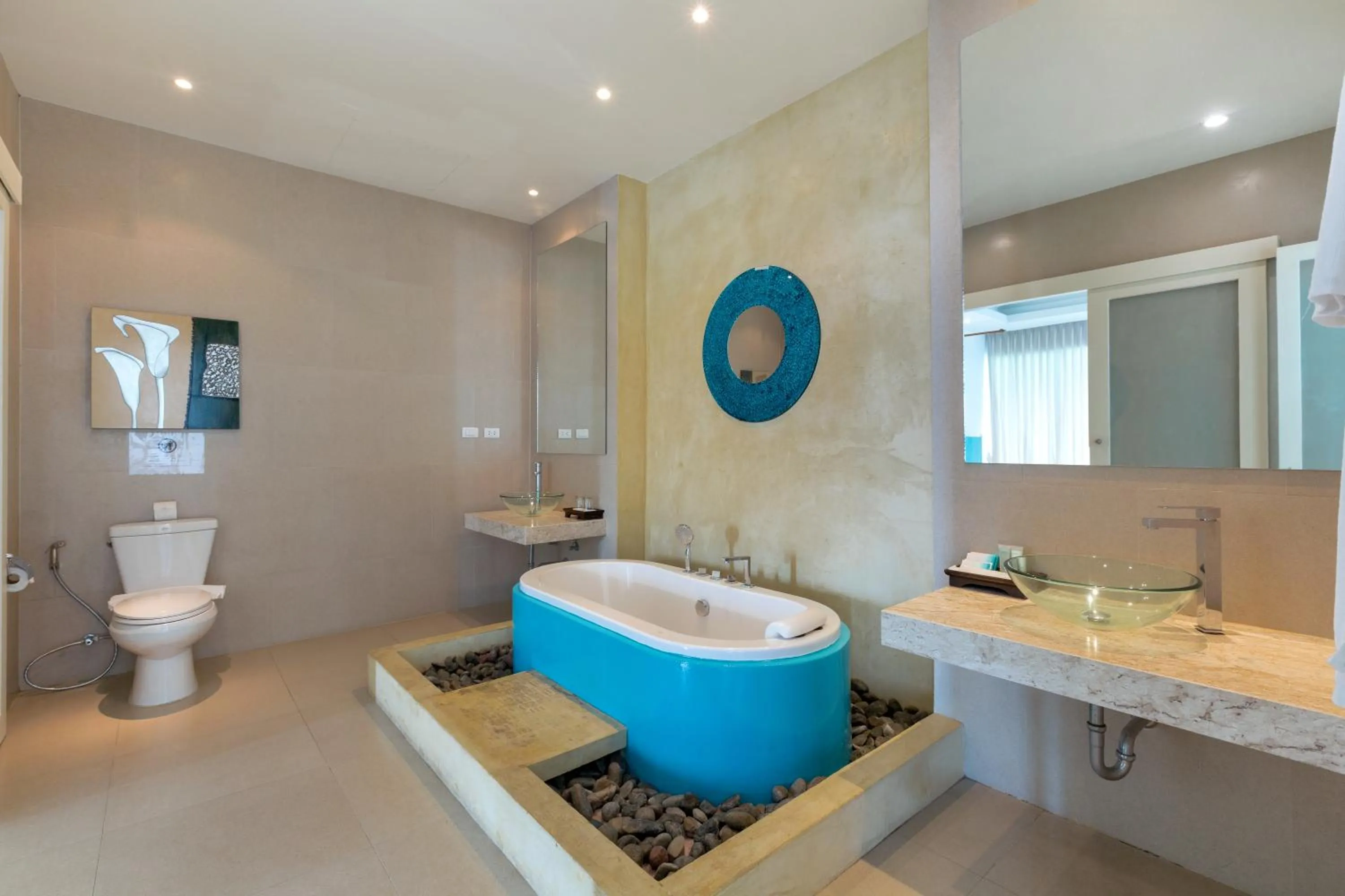 Toilet in Amala Grand Bleu Resort Hilltops - SHA