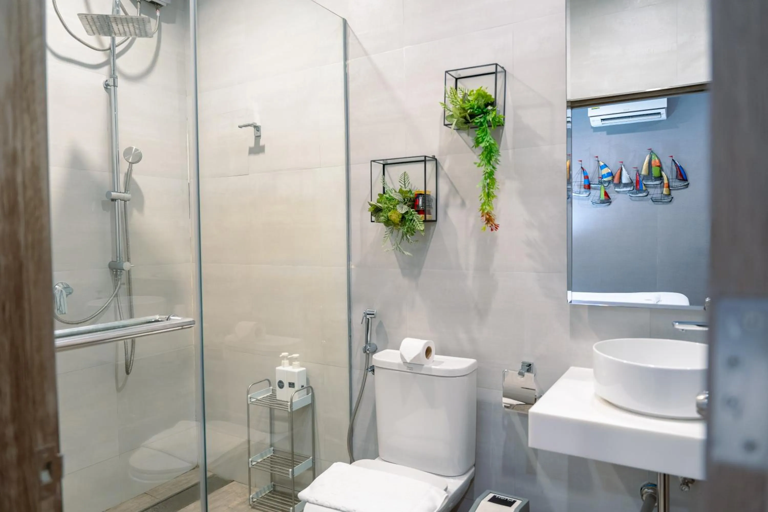 Bathroom in The Printing House Poshtel