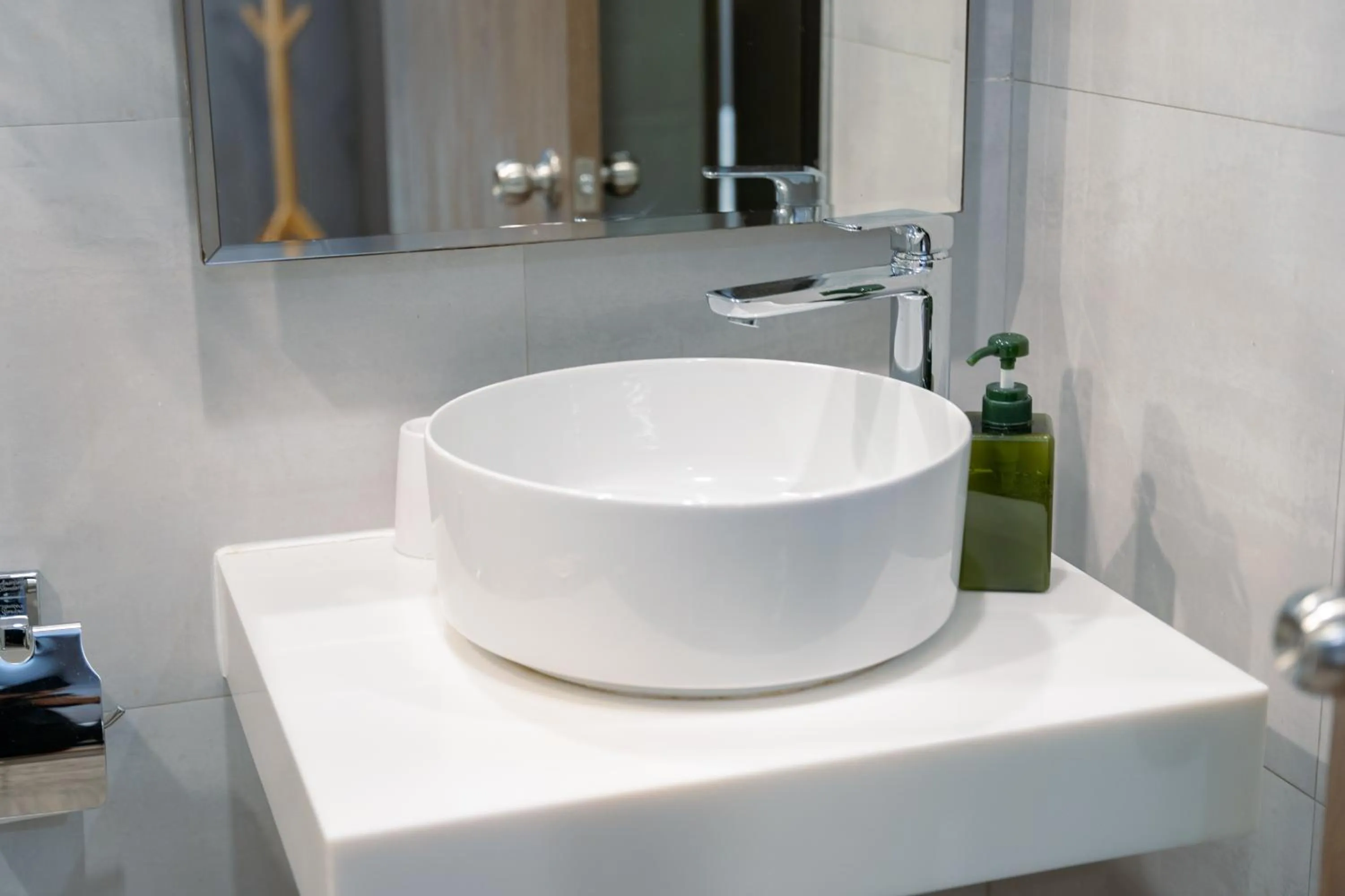 Bathroom in The Printing House Poshtel