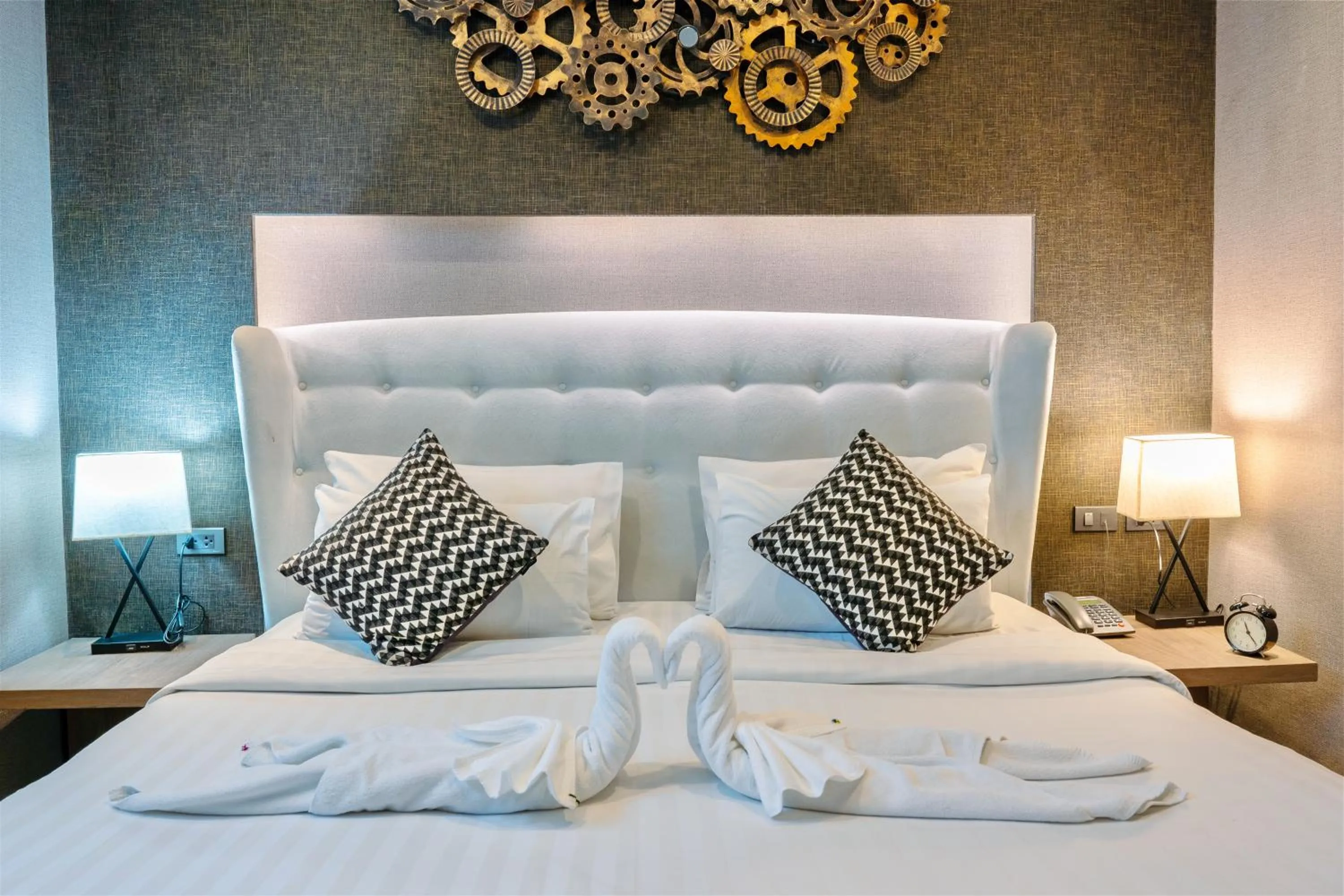 Bedroom, Bed in The Printing House Poshtel