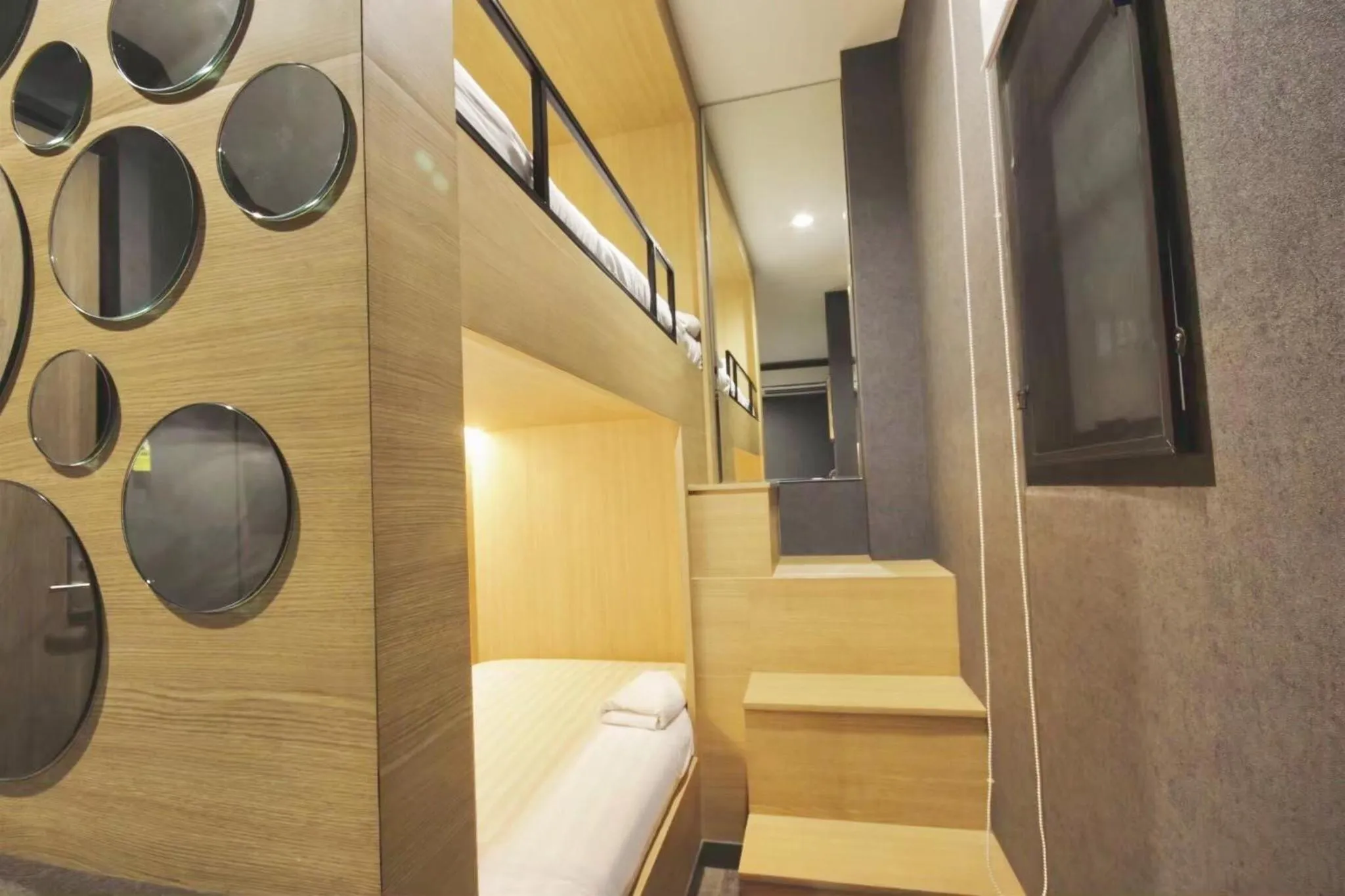 bunk bed in The Printing House Poshtel