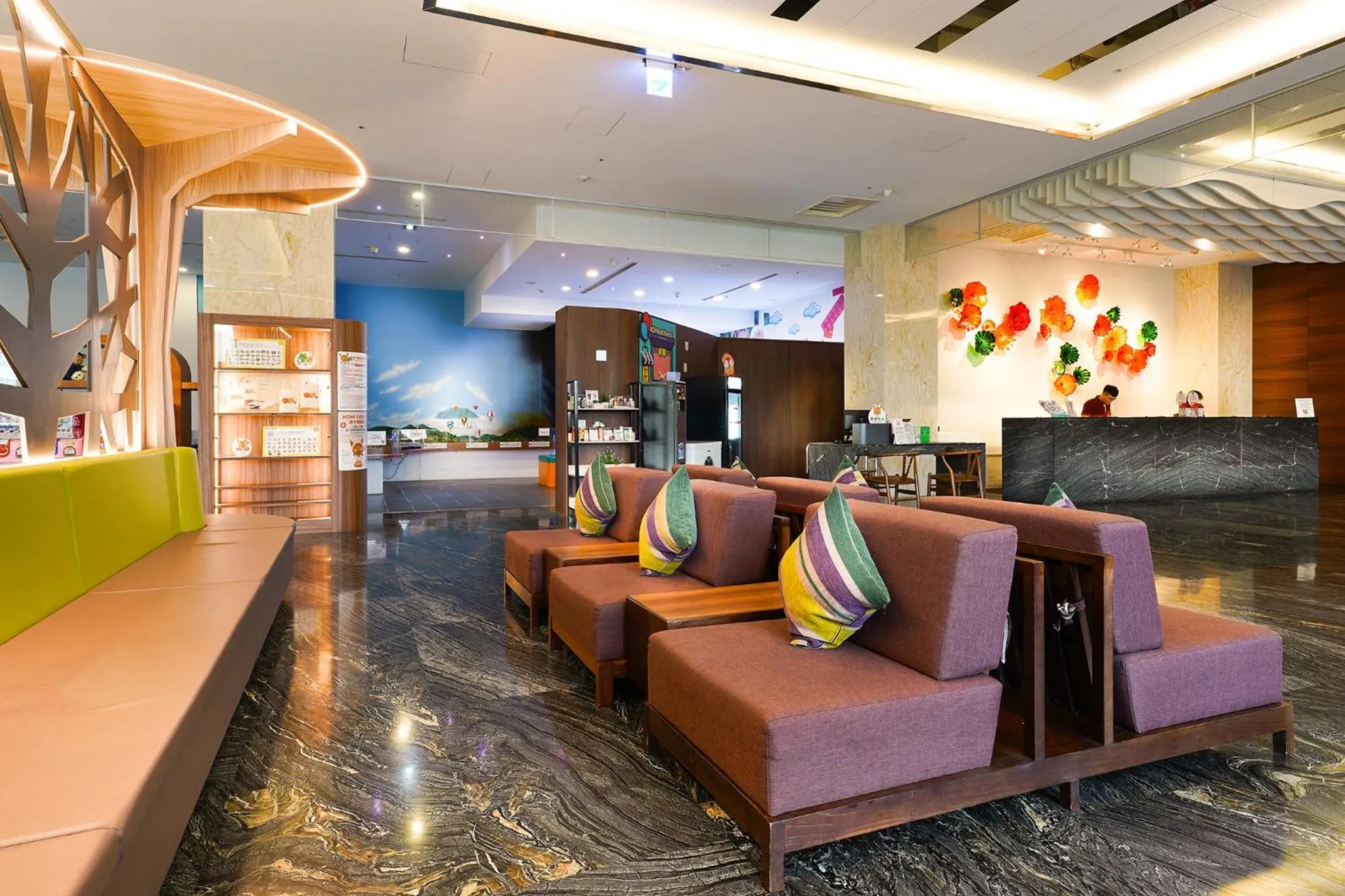 Lobby or reception in Hoya Resort Hotel Kaohsiung