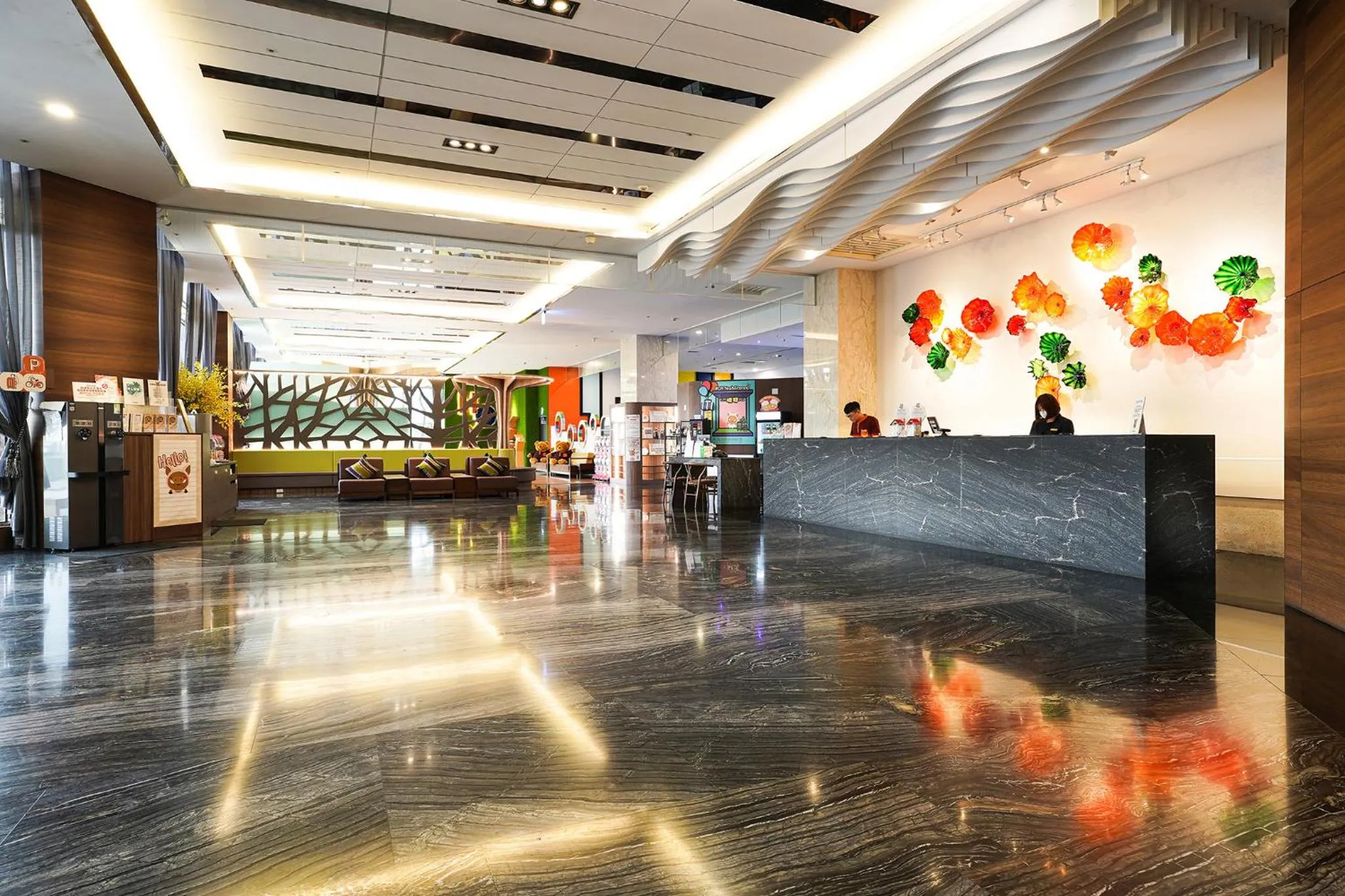 Lobby or reception in Hoya Resort Hotel Kaohsiung