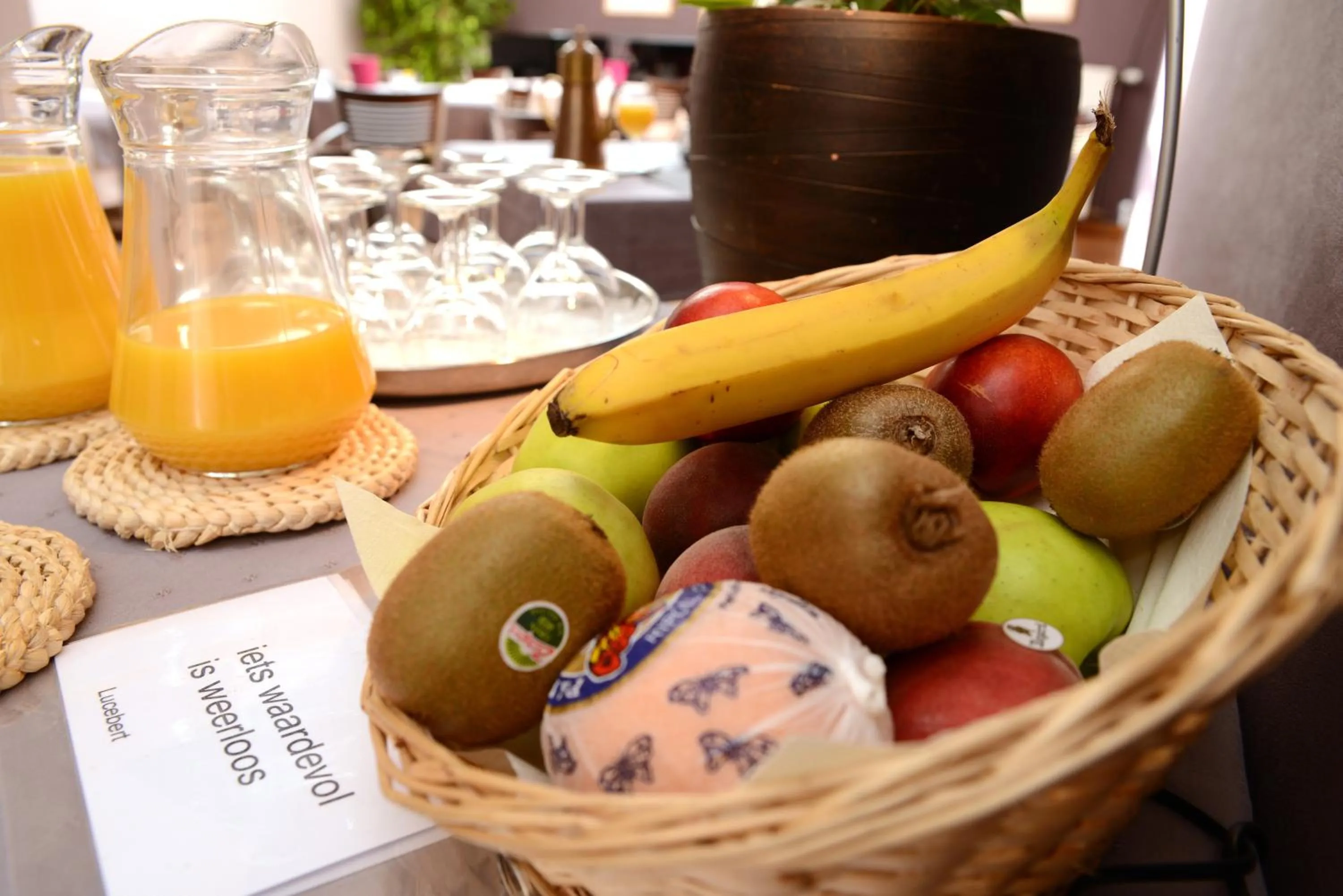 Buffet breakfast in Focus Hotel