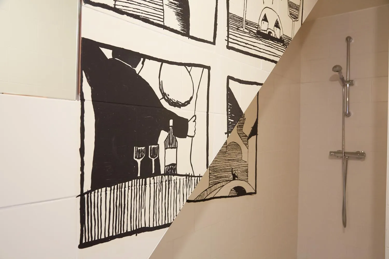 Decorative detail in Focus Hotel