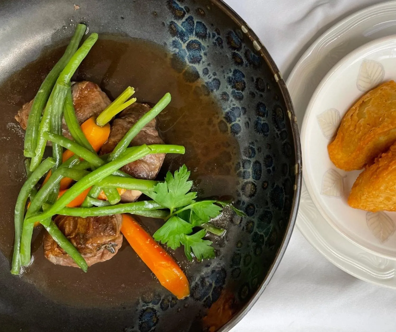 Food in Hôtel-Restaurant L'Auberge