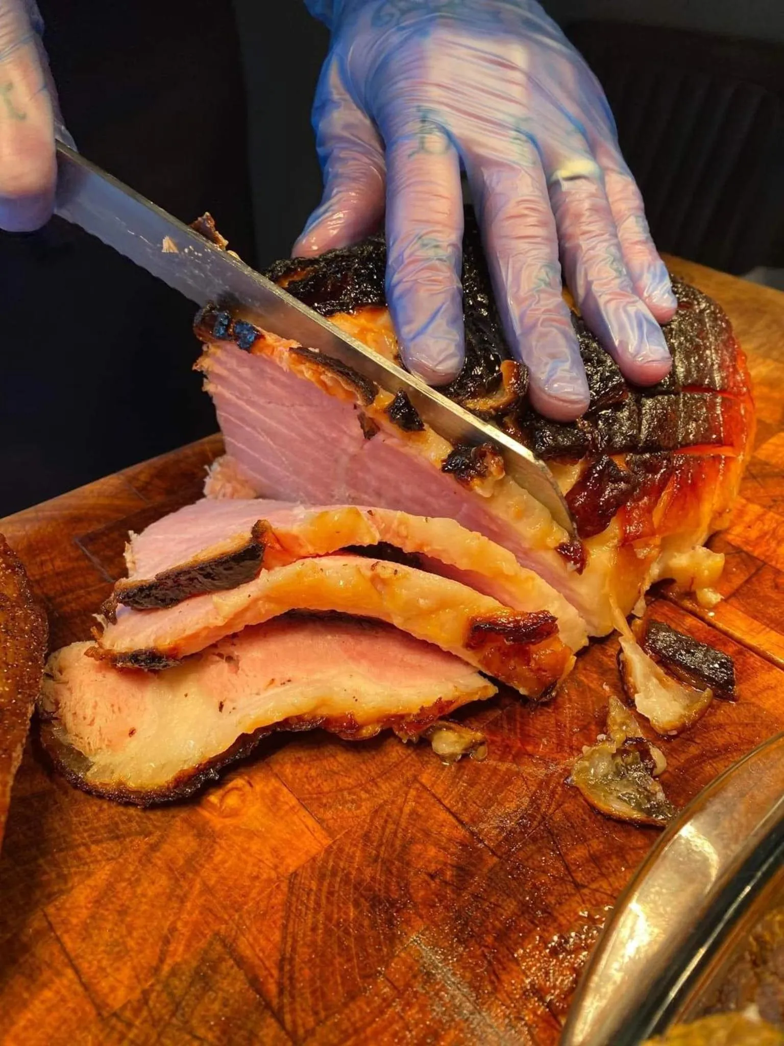 Food close-up in Y Castell