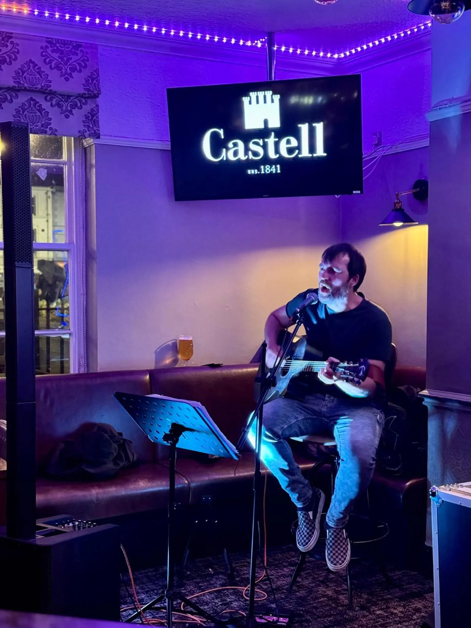 Evening entertainment in Y Castell