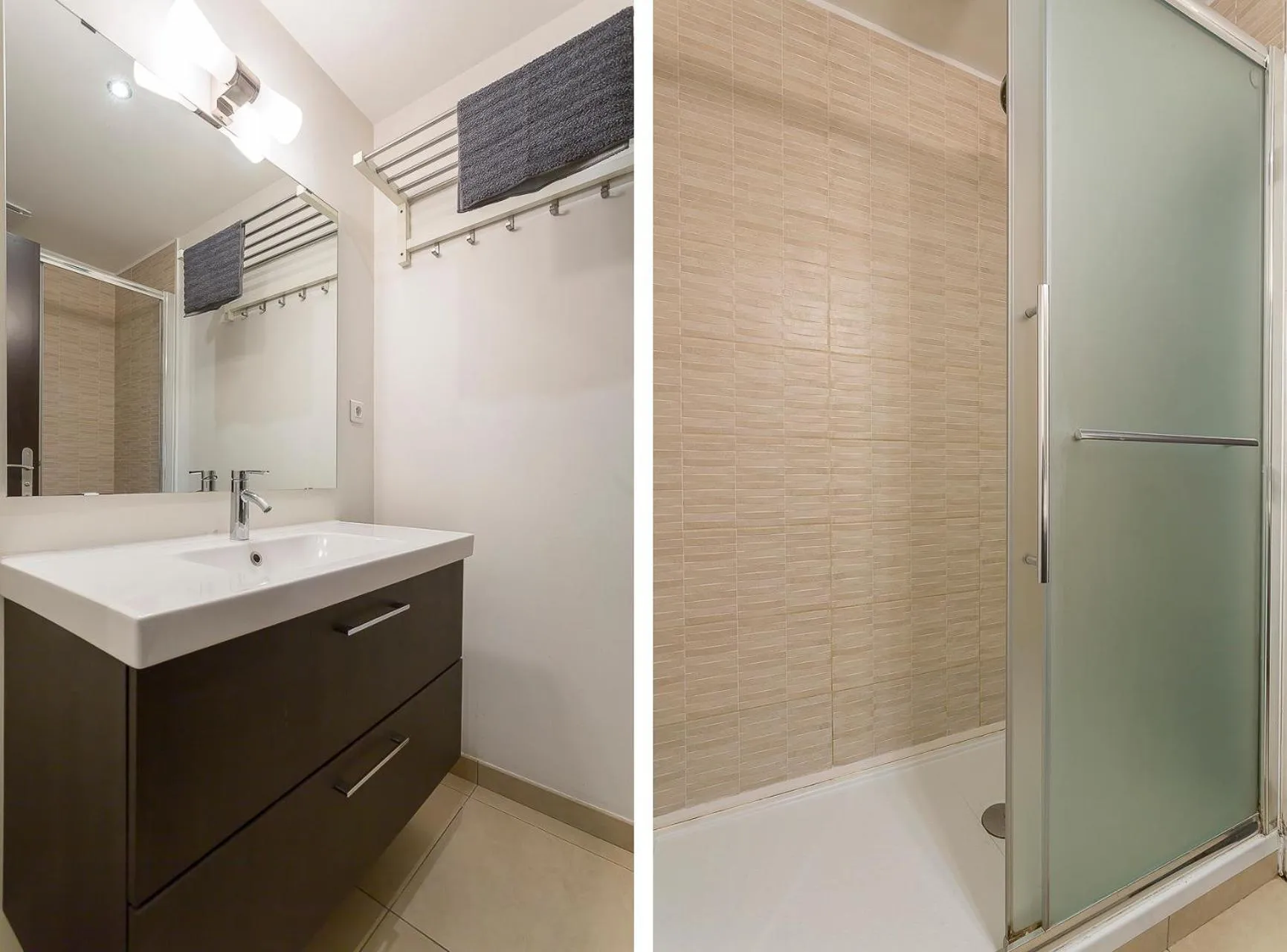 Bathroom in LE JACQUARD Garage Lyon Centre pour 2 à 8 pers