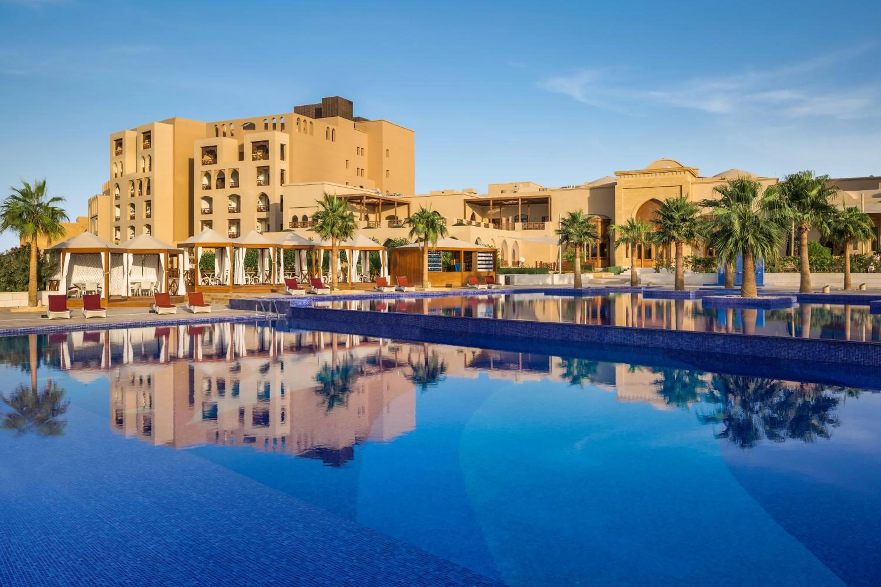 Pool view in InterContinental Durrat Al Riyadh Resort & Spa by IHG