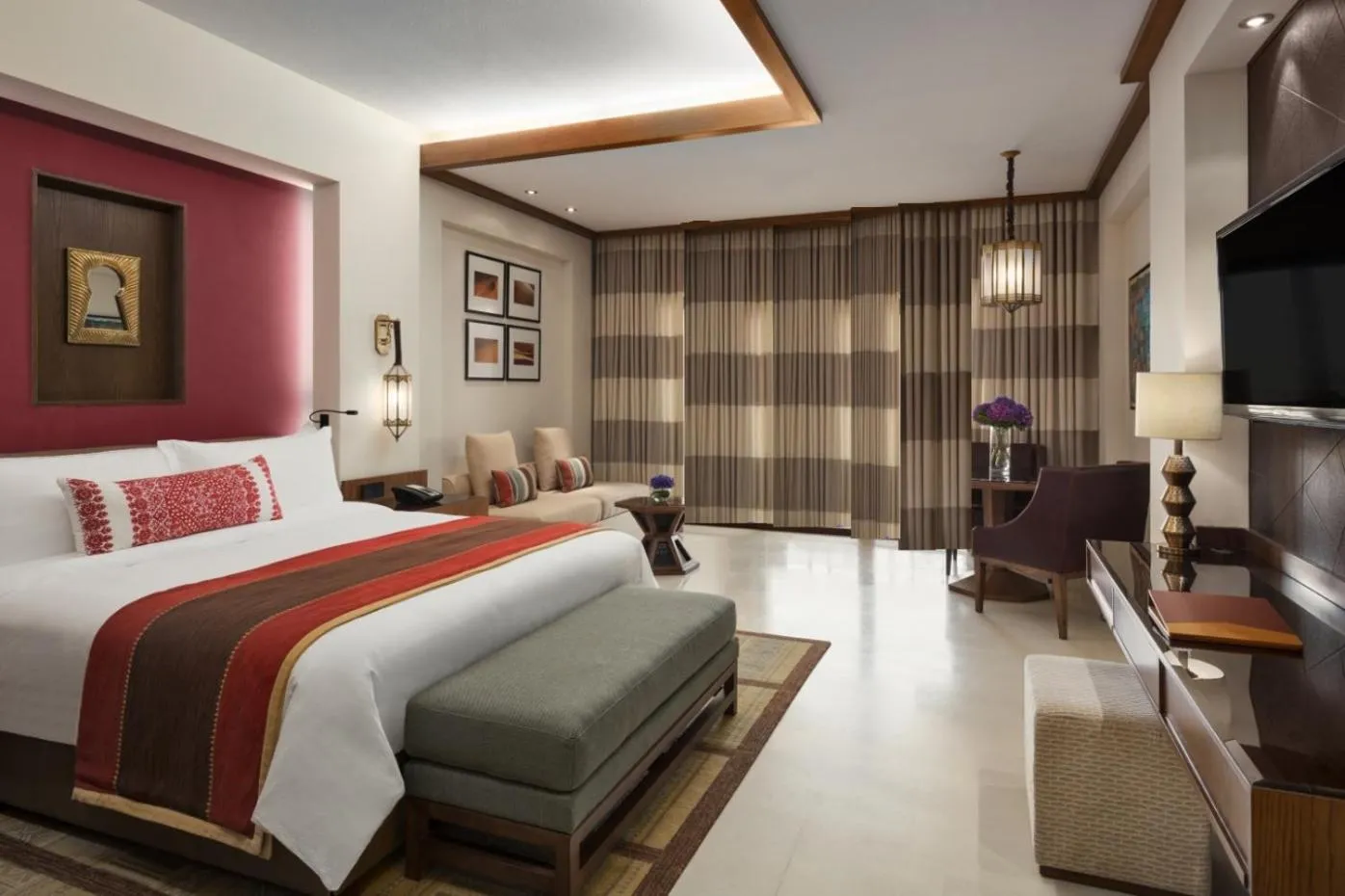 One-Bedroom King Suite with Garden View in InterContinental Durrat Al Riyadh Resort & Spa by IHG