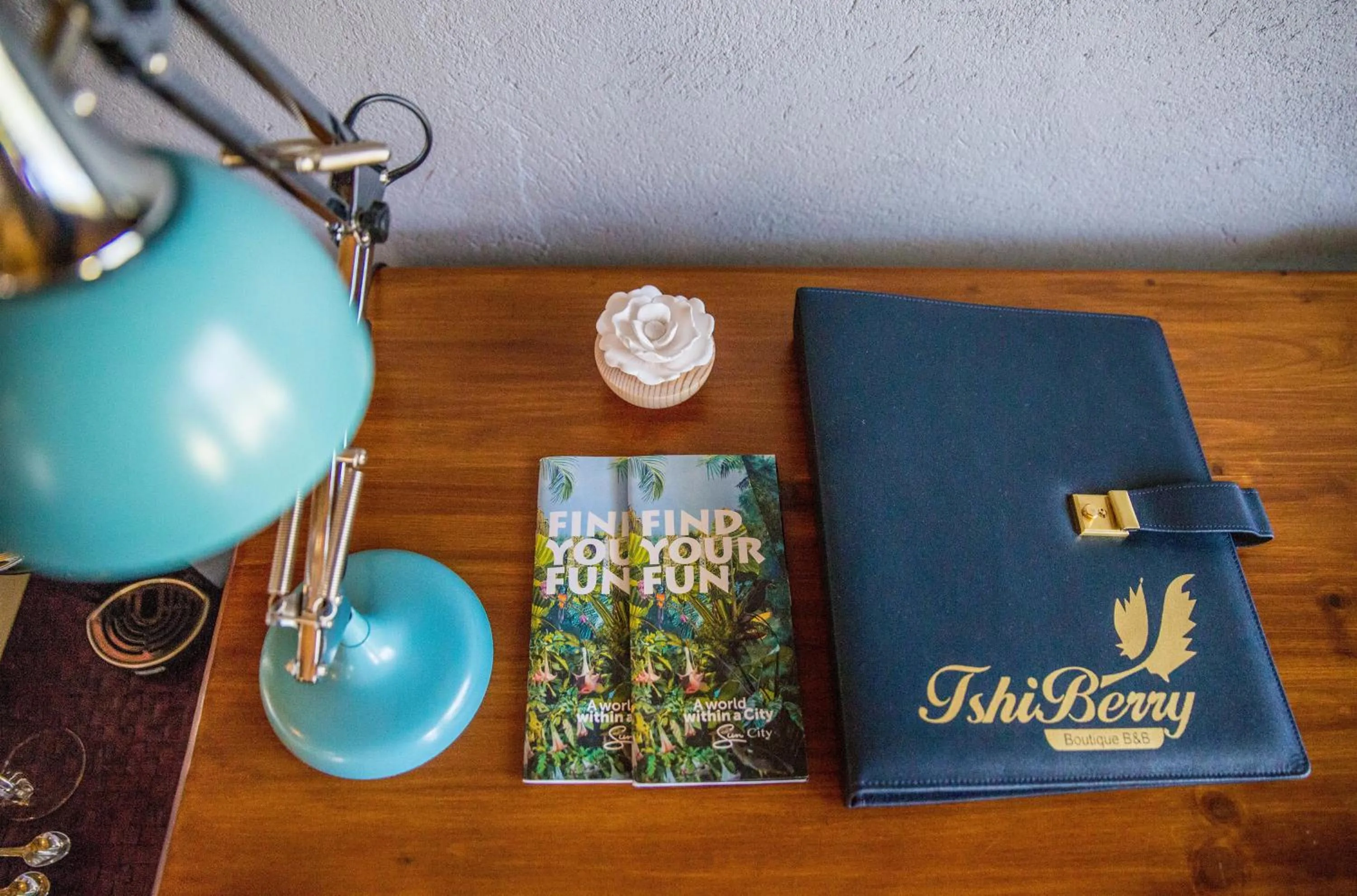 Decorative detail in TshiBerry Bed & Breakfast