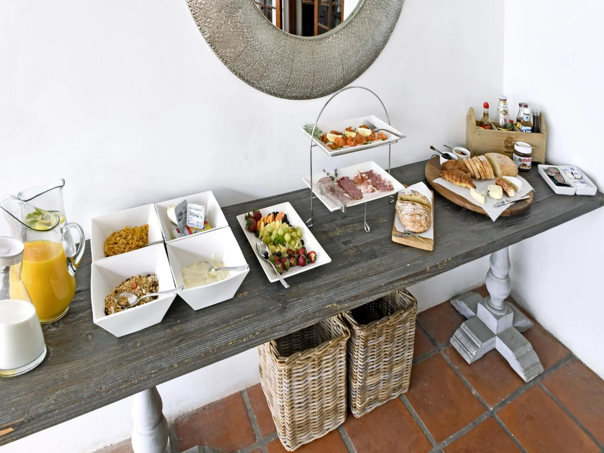 Food and drinks in Mont d'Or Franschhoek