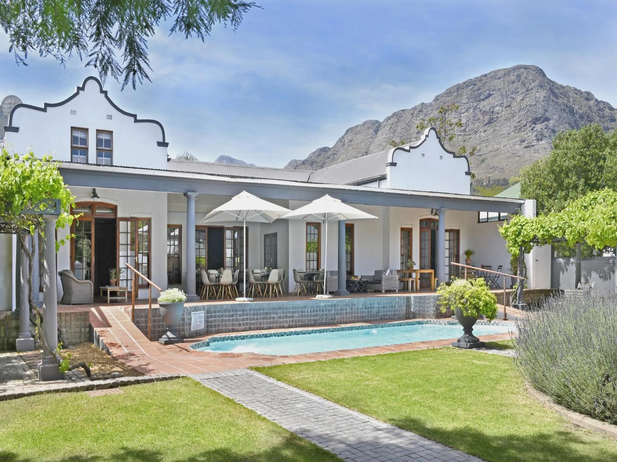 Property building in Mont d'Or Franschhoek