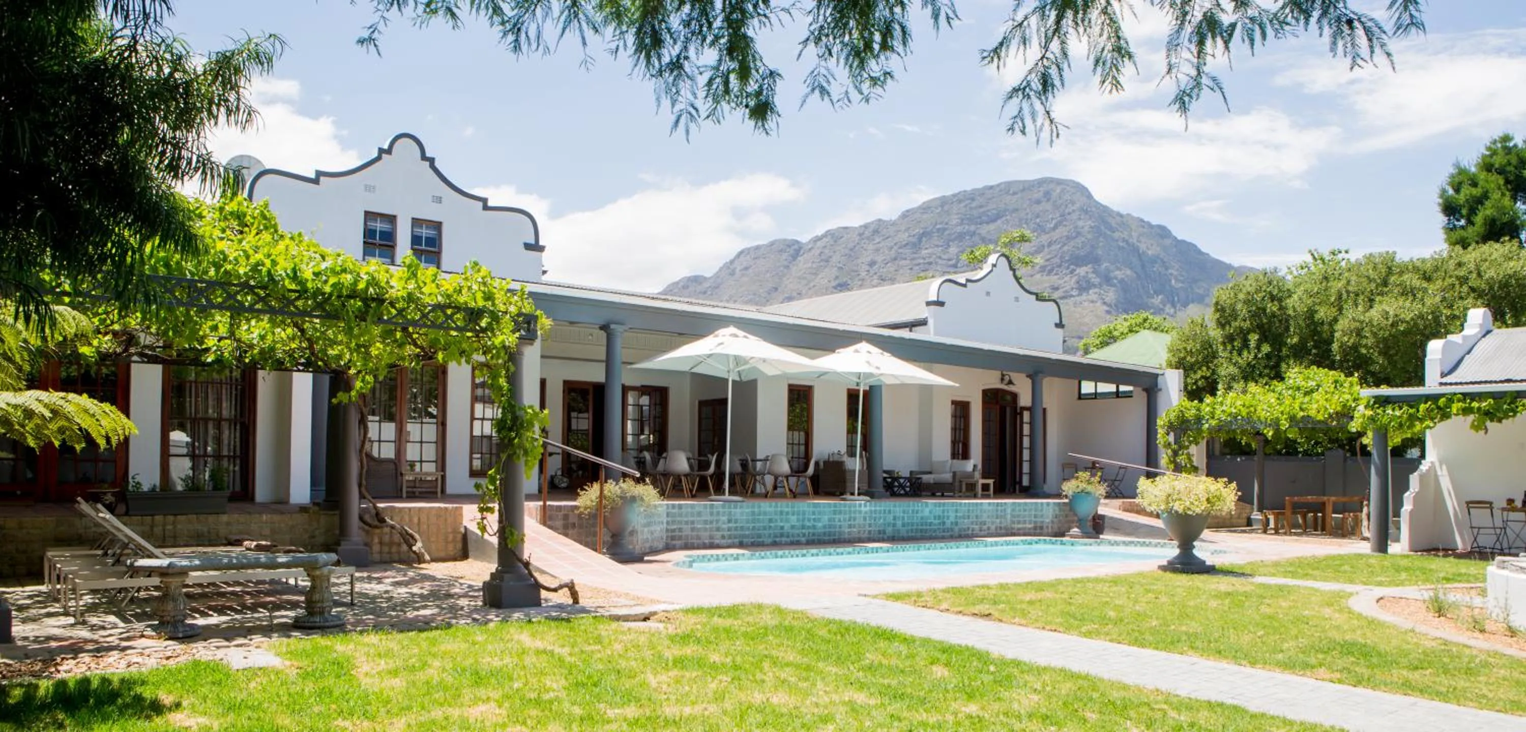 Garden in Mont d'Or Franschhoek
