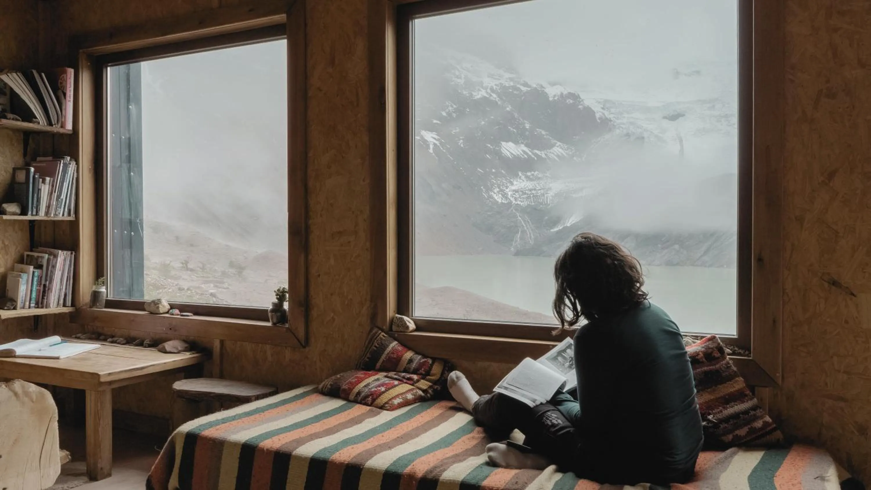 Lake view in Puesto Cagliero - Refugio de montaña