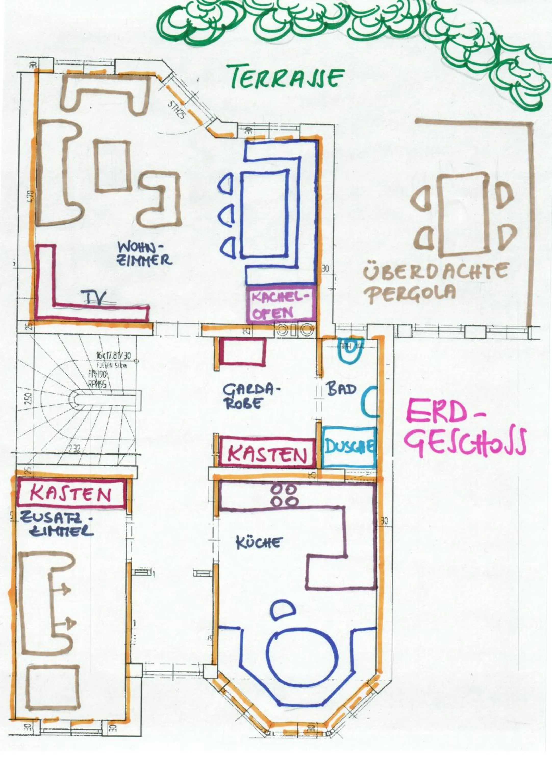 Floor plan in Haus Aschenwald