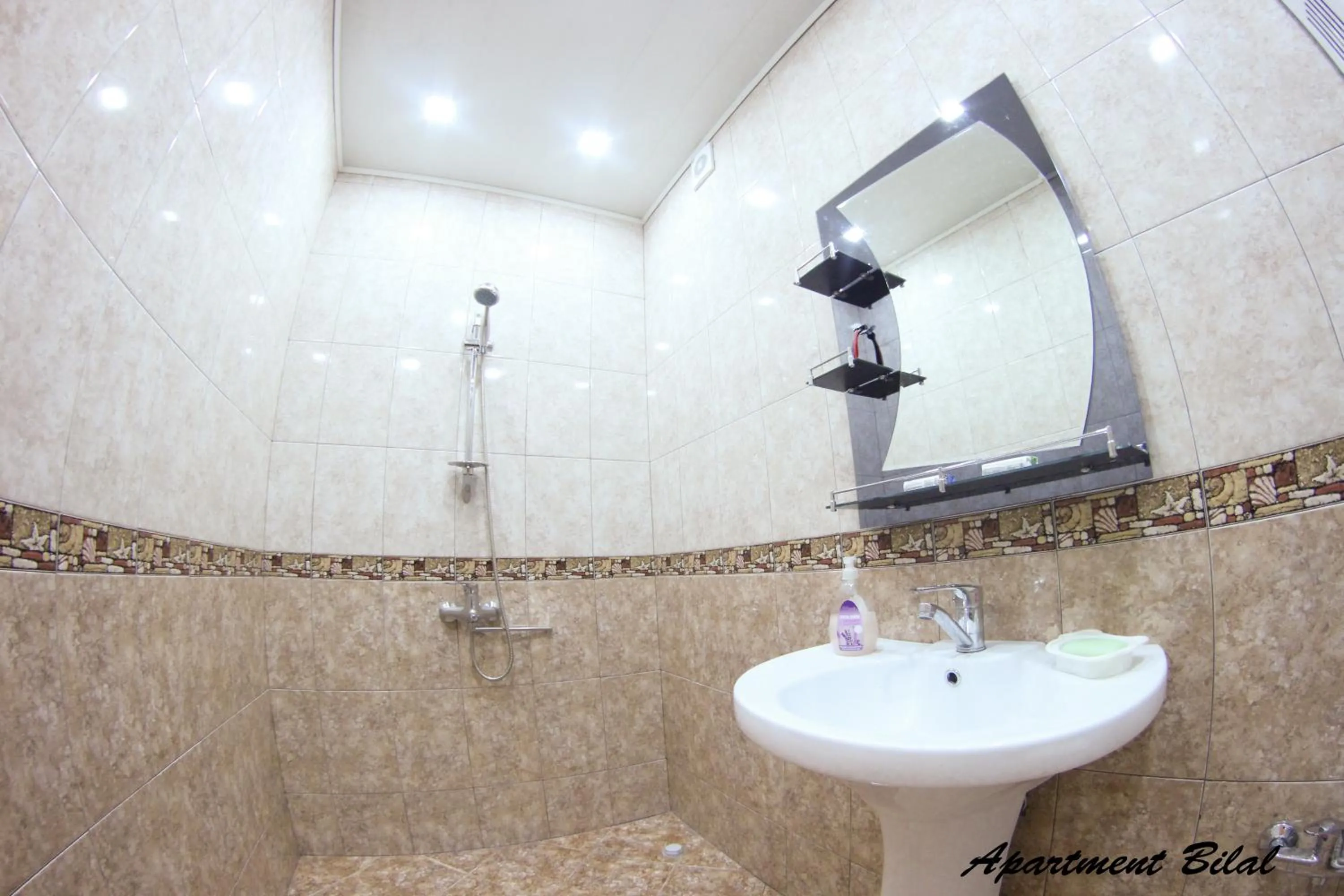 Shower in OLIMP Apartment