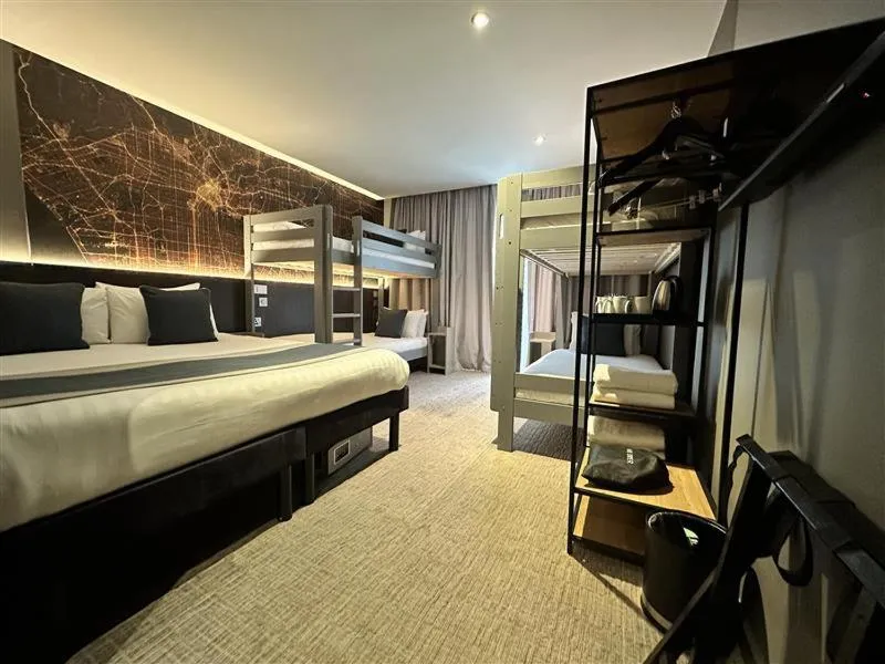 Bedroom, Bed in Heeton Concept Hotel – Luma Hammersmith