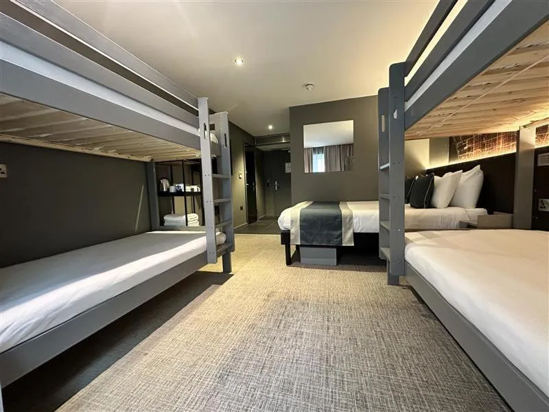 Bedroom, Bed in Heeton Concept Hotel – Luma Hammersmith