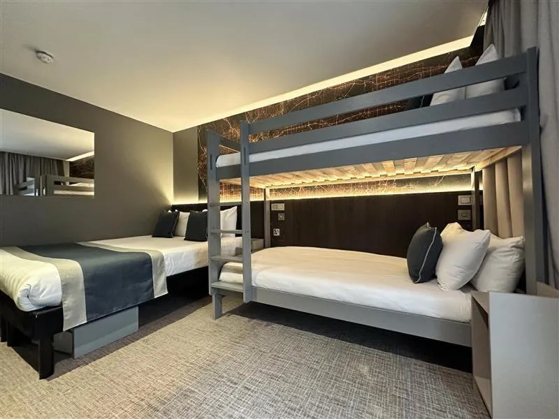 Bedroom, Bed in Heeton Concept Hotel – Luma Hammersmith