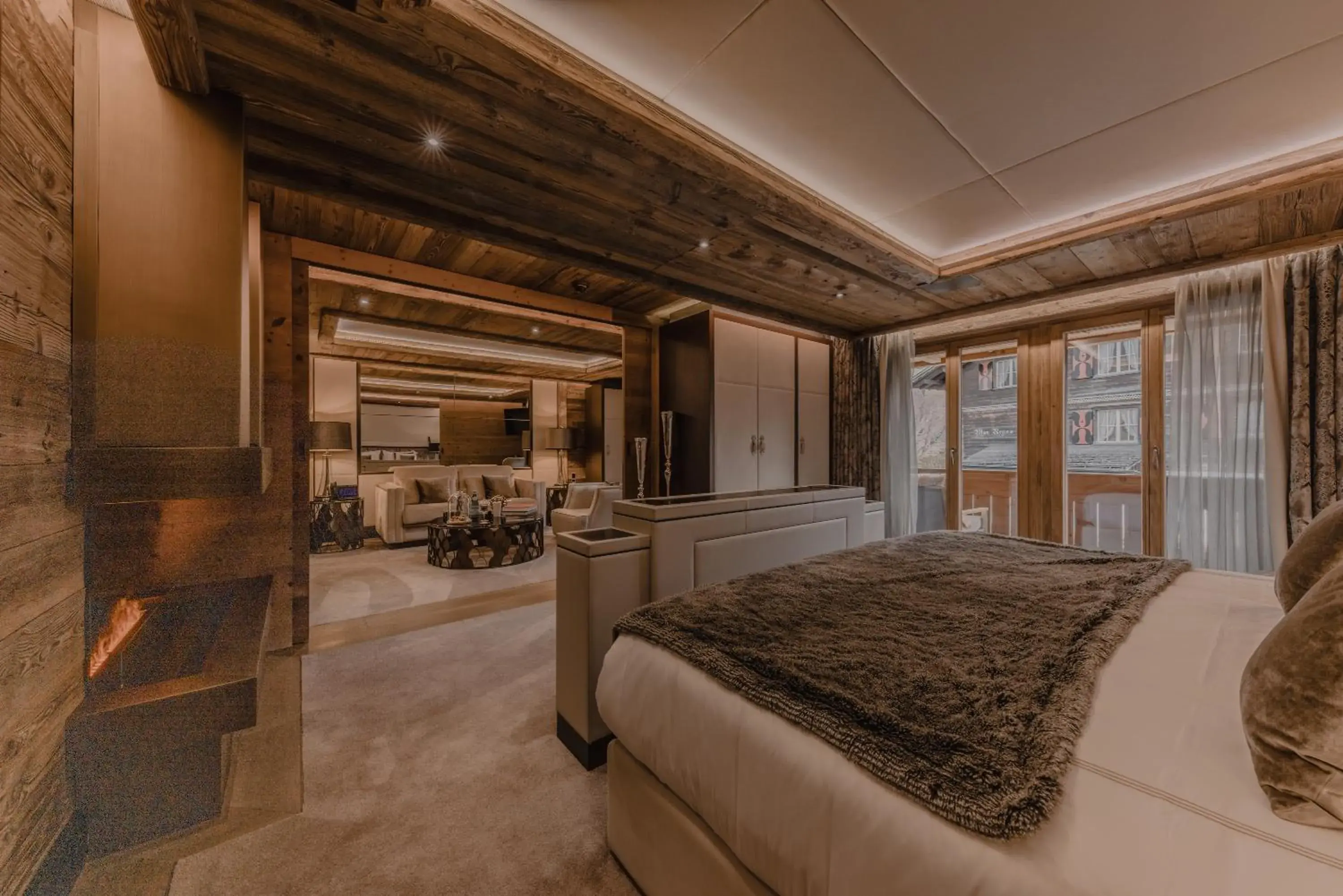 Signature Suite with 1 Bedroom & Living room in Ultima Hotel Gstaad Signature Suite with 1 Bedroom & Living room in Ultima Hotel Gstaad