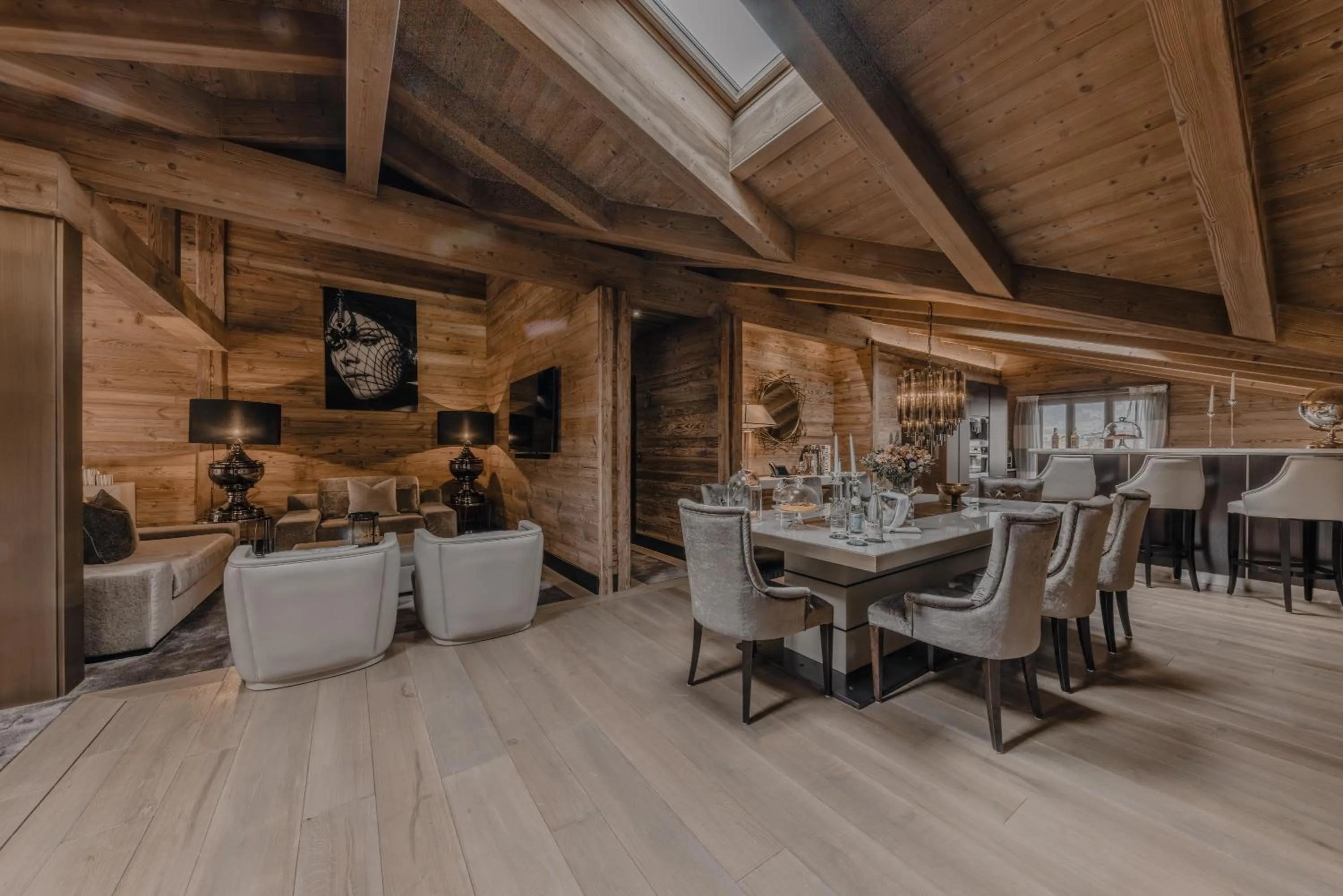 Living room in Ultima Hotel Gstaad