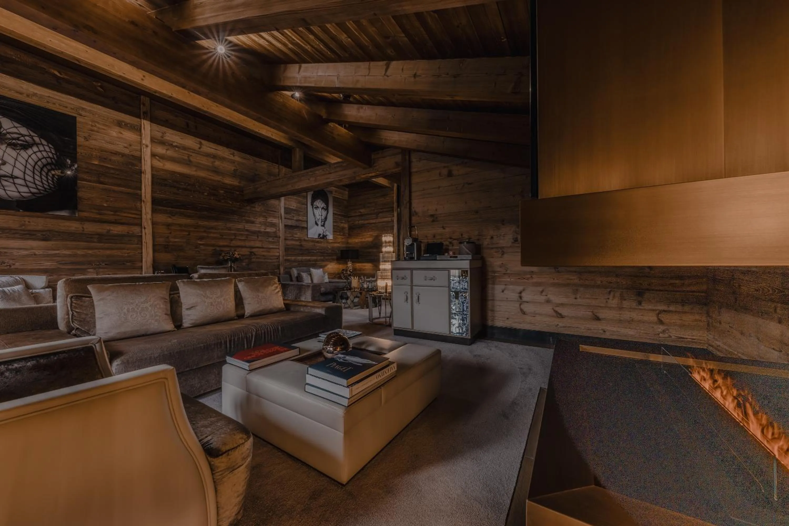 Living room in Ultima Hotel Gstaad