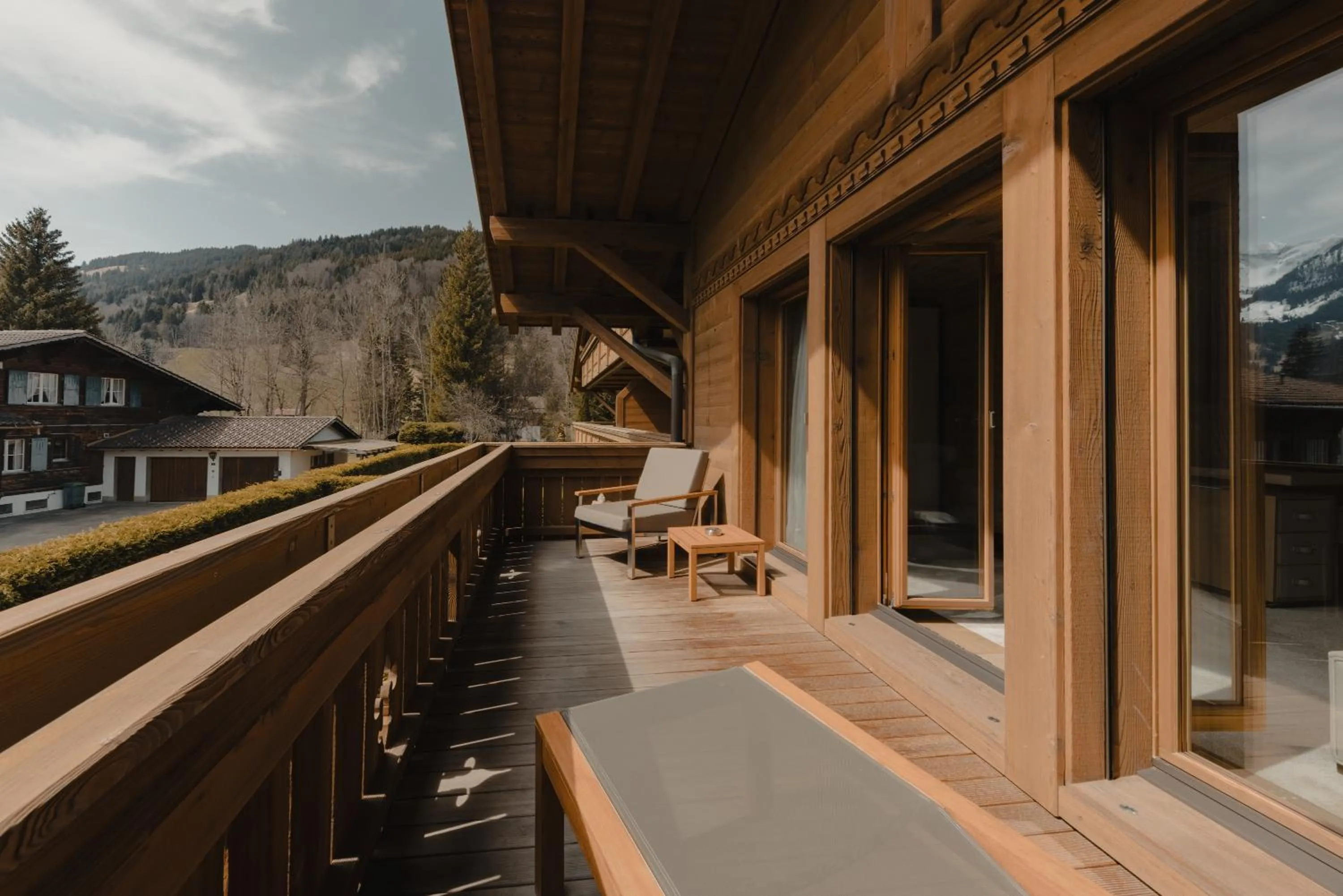 Natural landscape in Ultima Hotel Gstaad