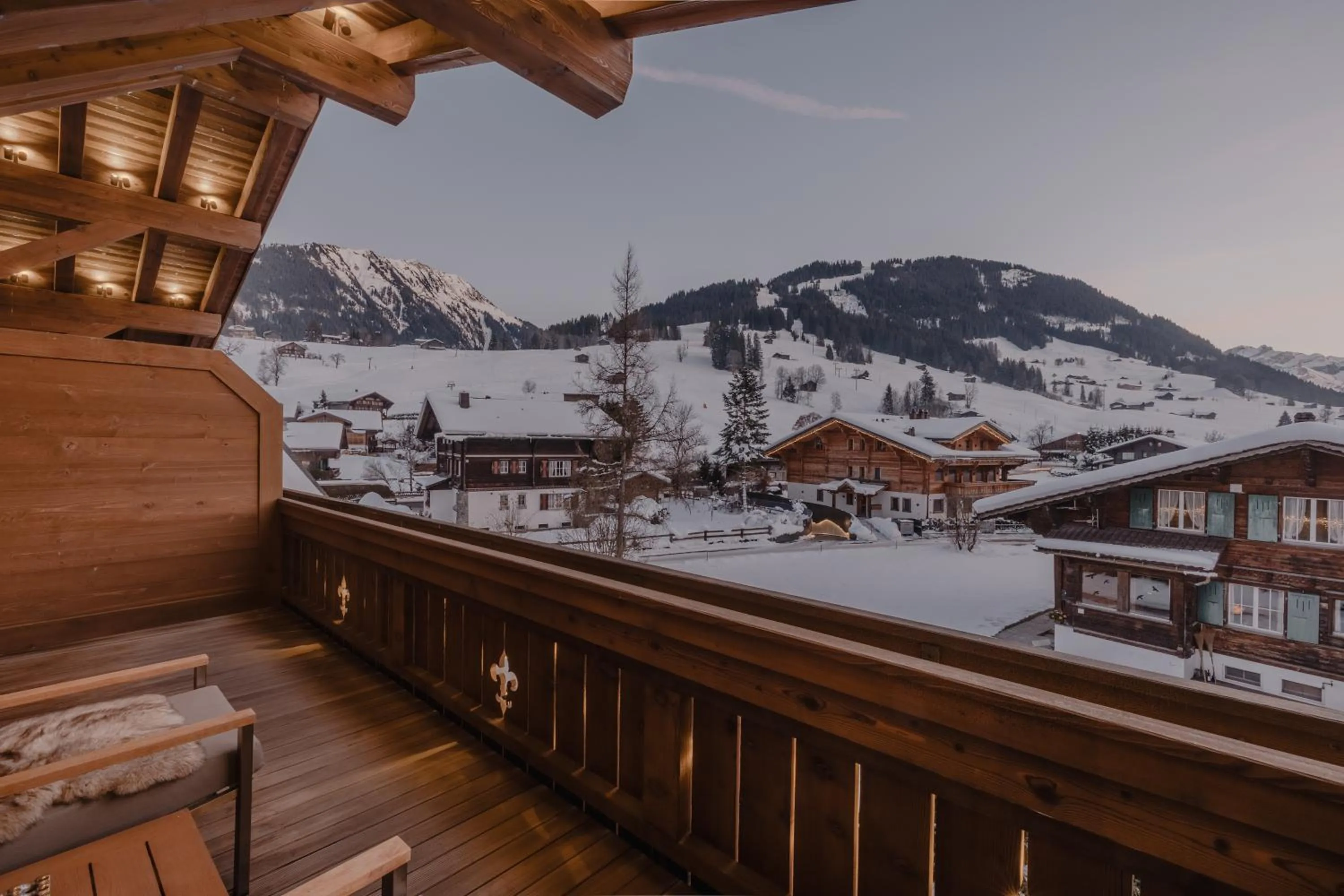 Natural landscape in Ultima Hotel Gstaad