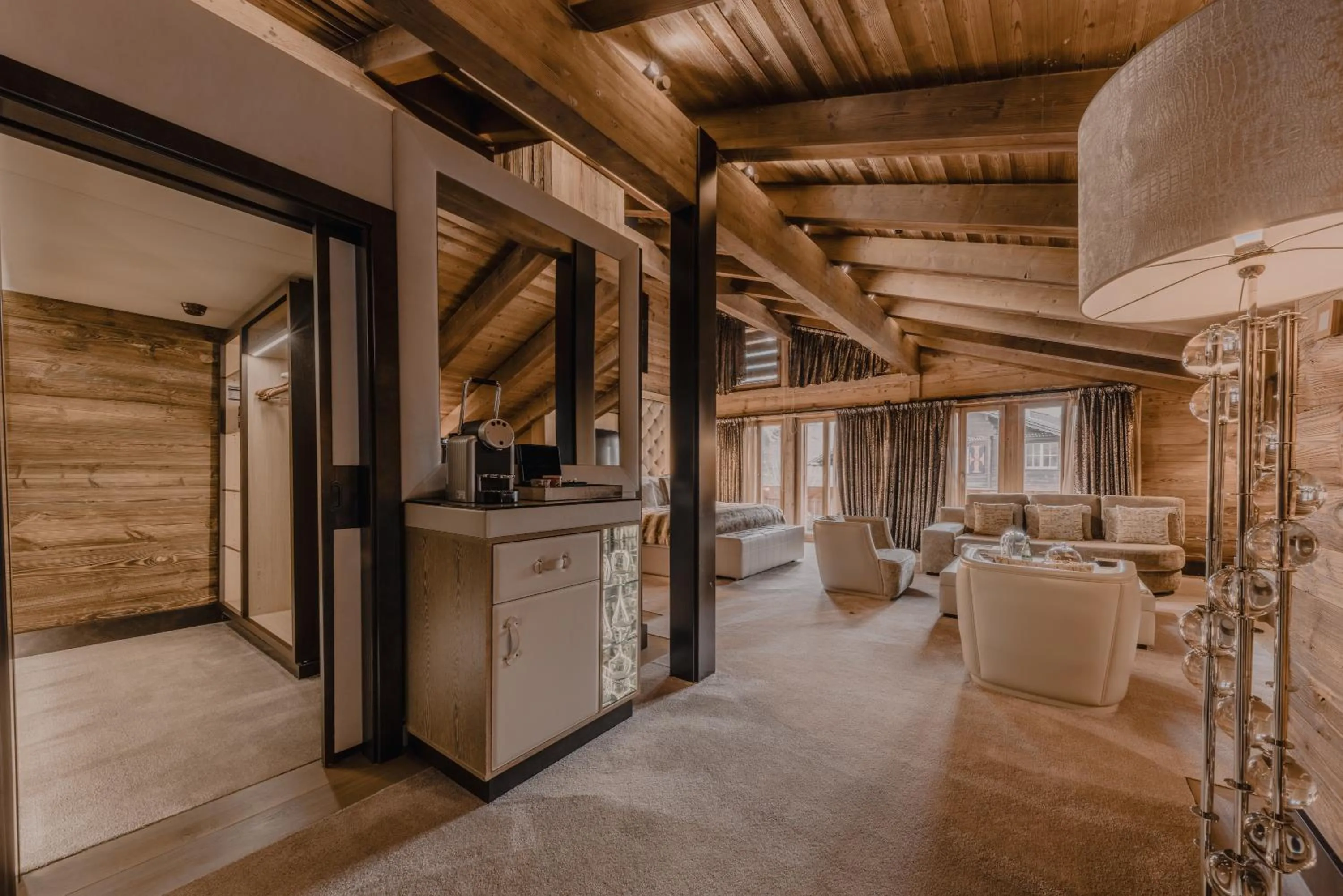 Kitchen or kitchenette in Ultima Hotel Gstaad