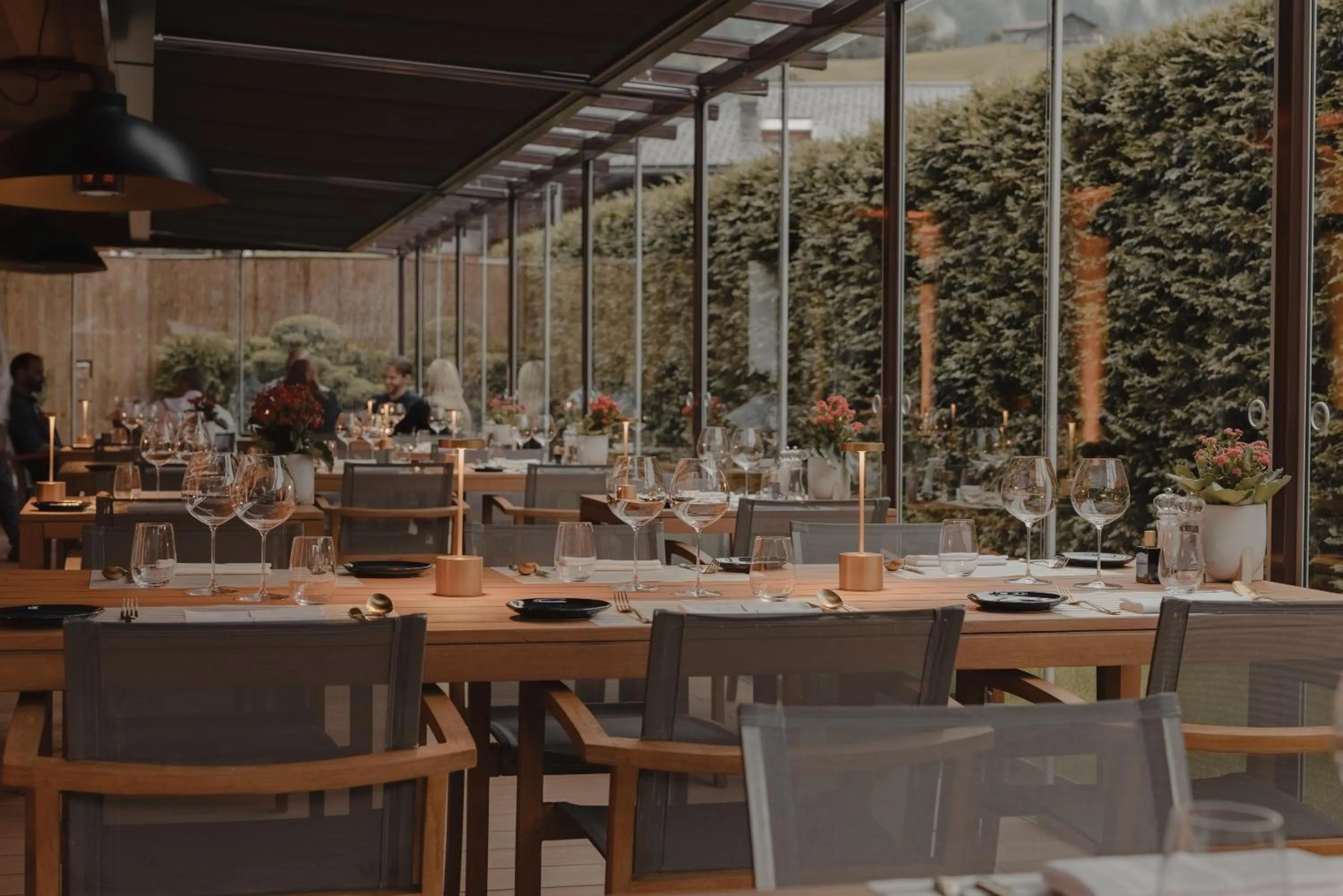 Restaurant/places to eat in Ultima Hotel Gstaad